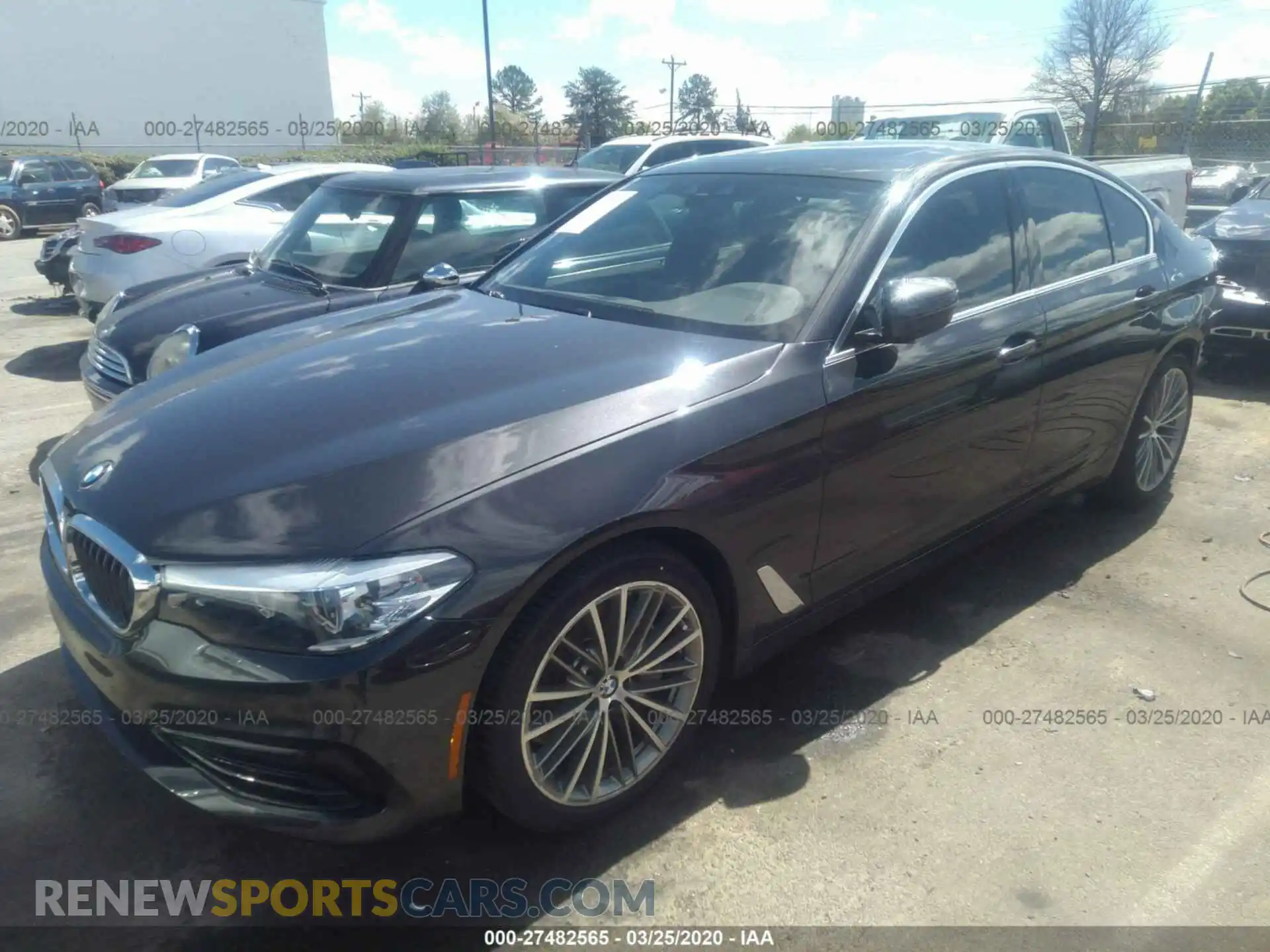 2 Photograph of a damaged car WBAJS1C01LWW64290 BMW 5 SERIES 2020