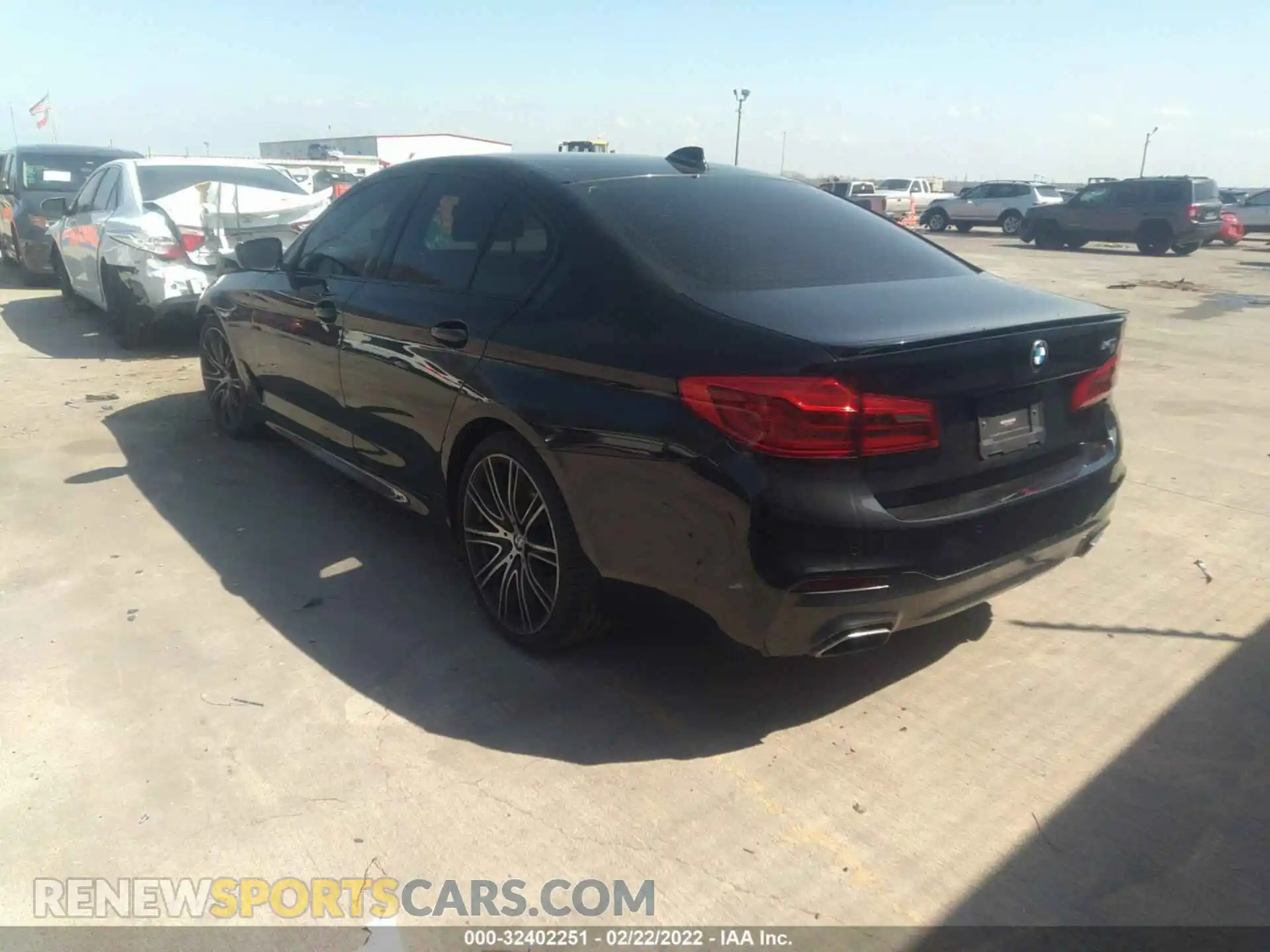 3 Photograph of a damaged car WBAJS1C02LCD63502 BMW 5 SERIES 2020