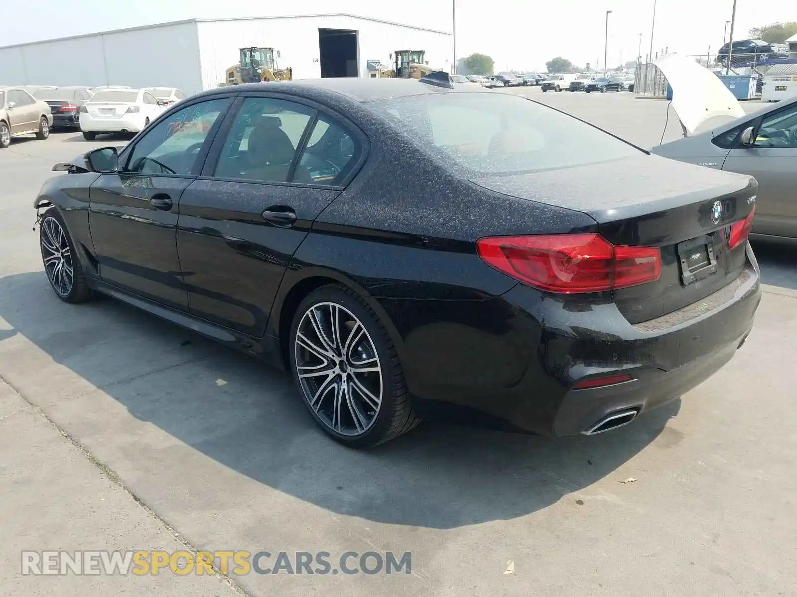 3 Фотография поврежденного автомобиля WBAJS1C03LWW65814 BMW 5 SERIES 2020