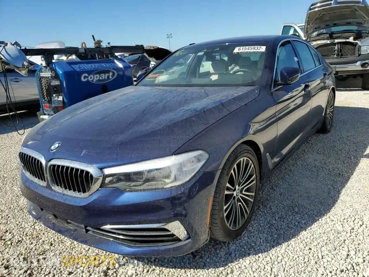 2 Photograph of a damaged car WBAJS1C04LWW66163 BMW 5 SERIES 2020