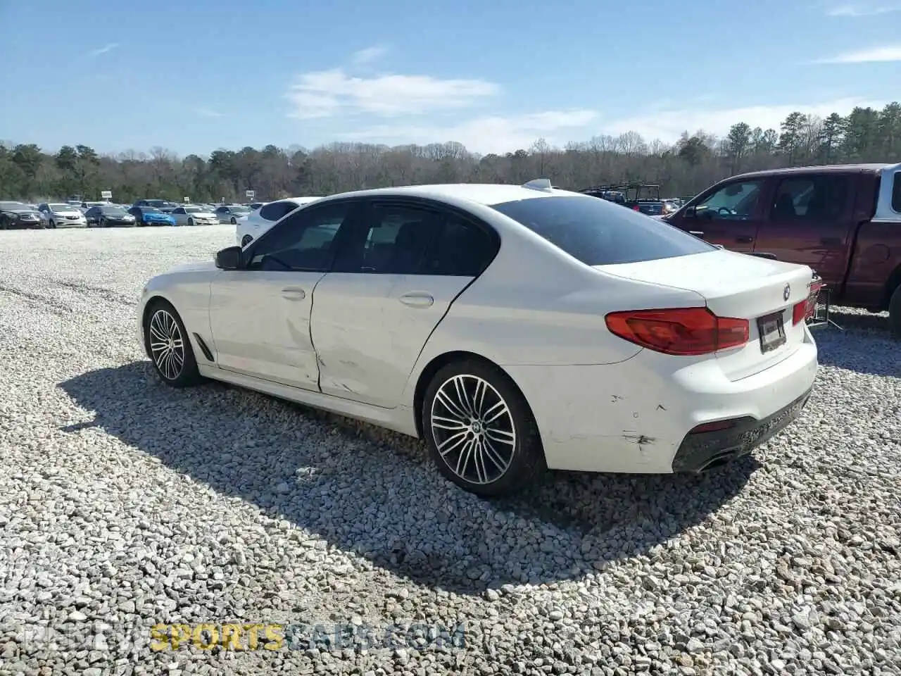2 Photograph of a damaged car WBAJS1C08LWW81734 BMW 5 SERIES 2020