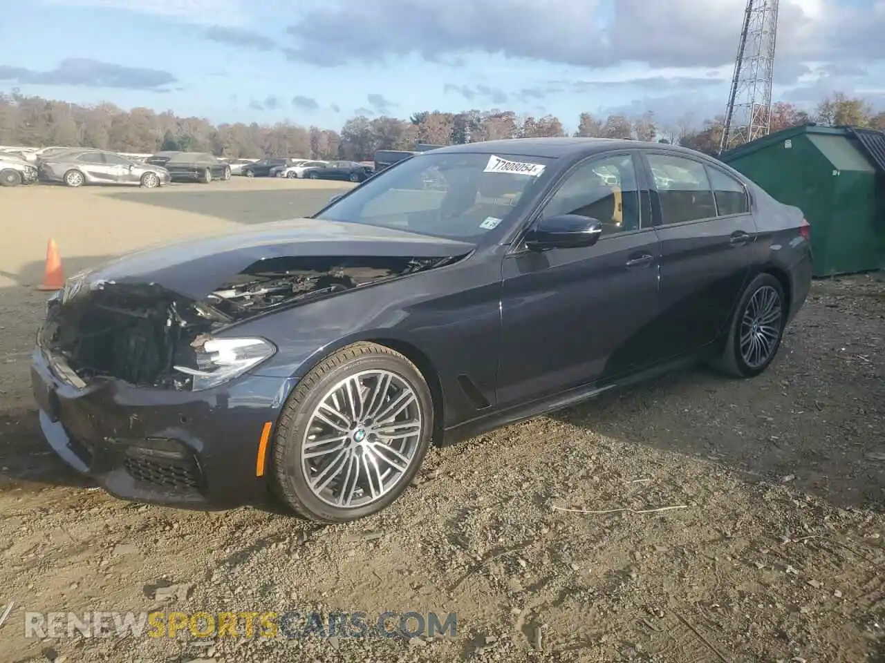 1 Photograph of a damaged car WBAJS3C00LCD90757 BMW 5 SERIES 2020