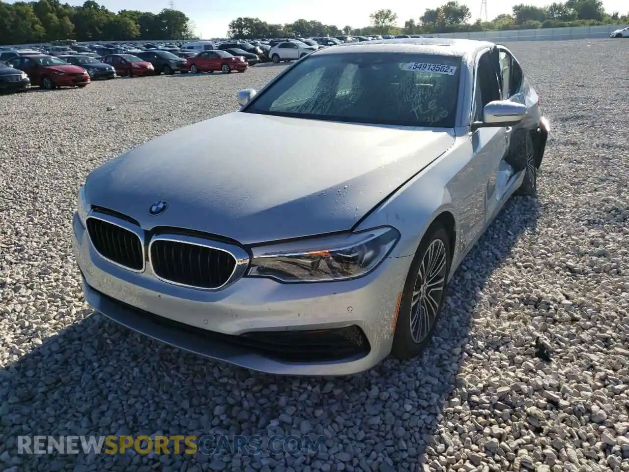 2 Photograph of a damaged car WBAJS3C01LCE56992 BMW 5 SERIES 2020
