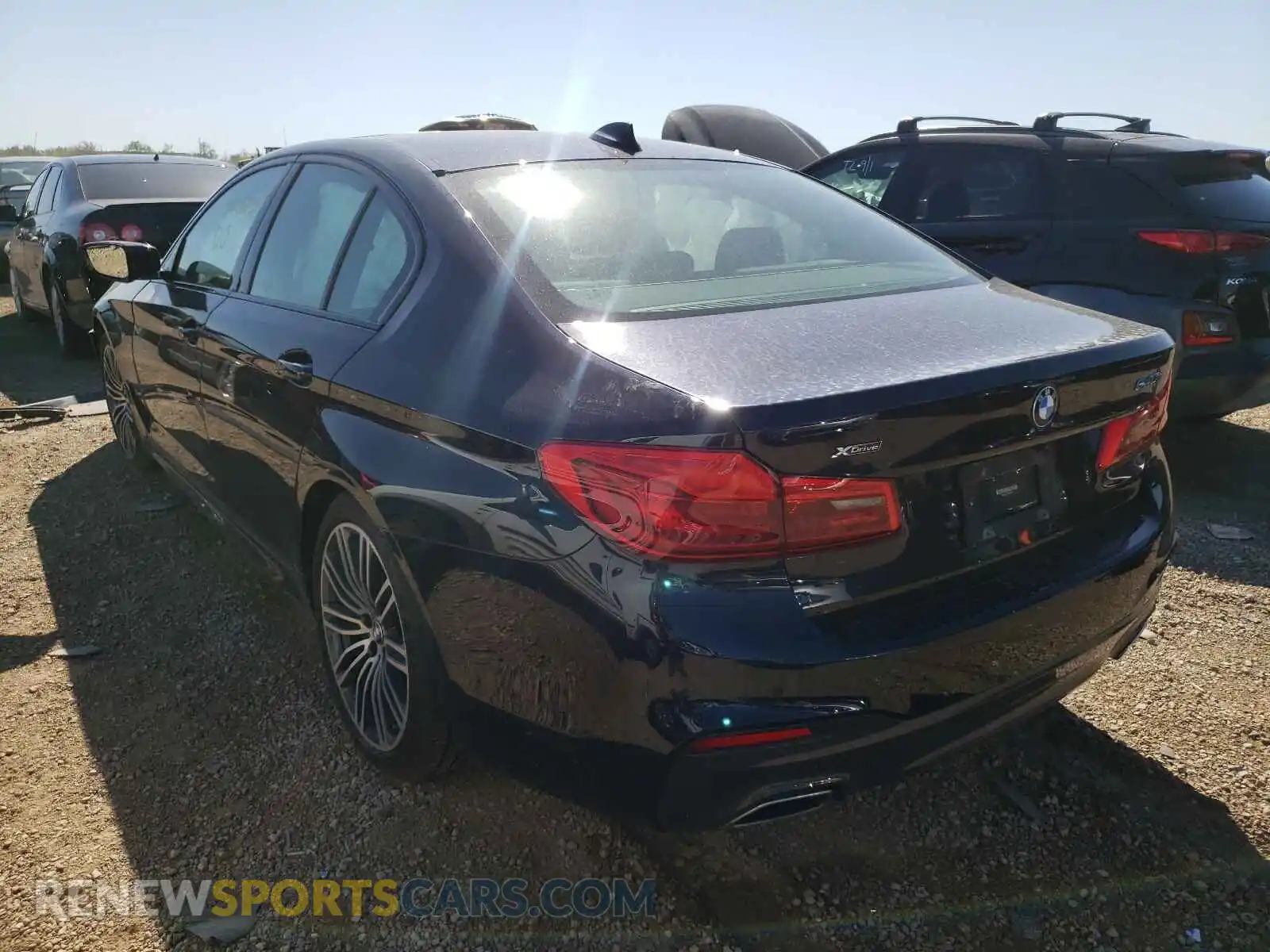 3 Фотография поврежденного автомобиля WBAJS3C02LCD65391 BMW 5 SERIES 2020