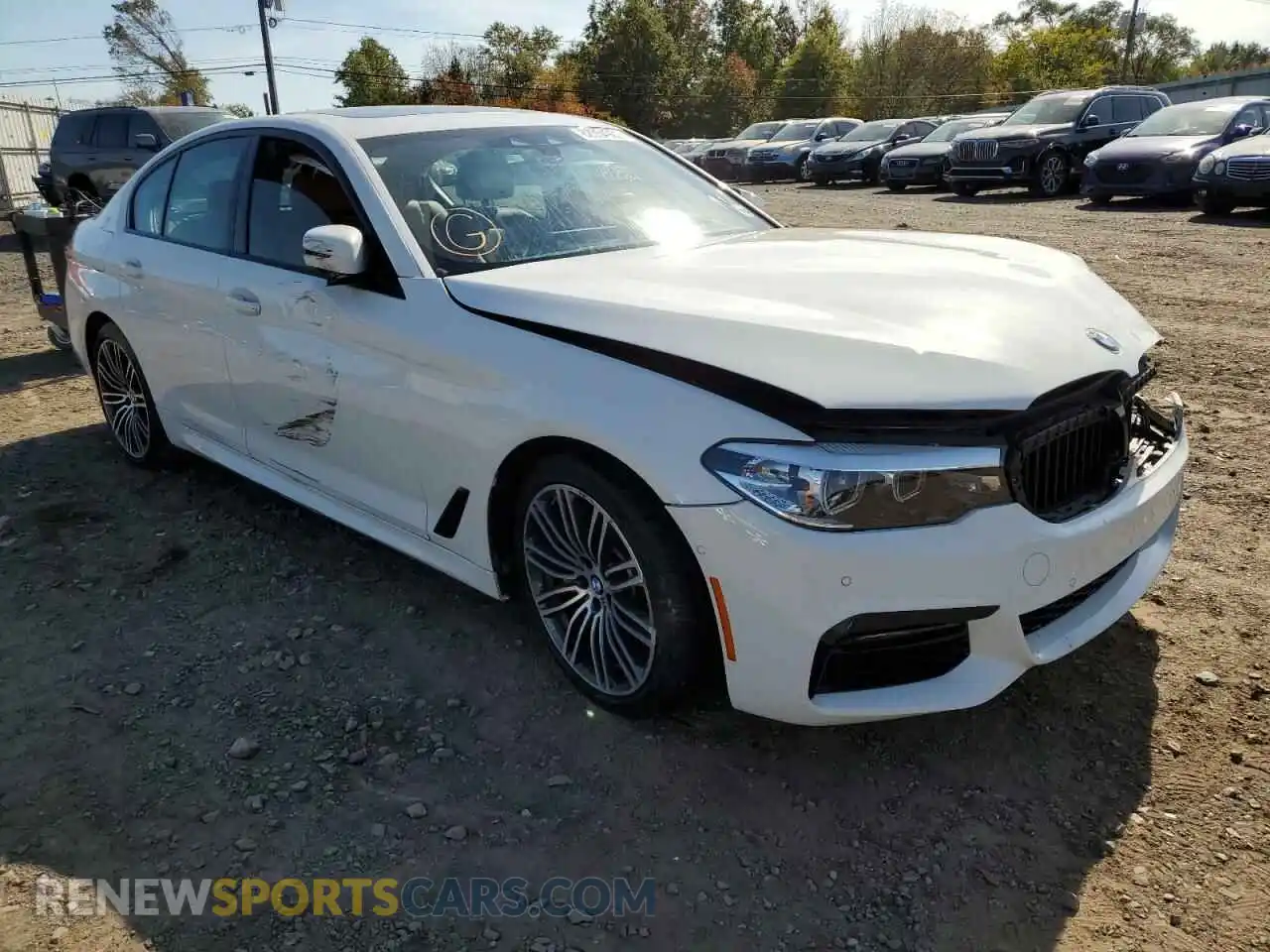 1 fotografías del automóvil dañado WBAJS3C04LWW73979 BMW 5 SERIES 2020
