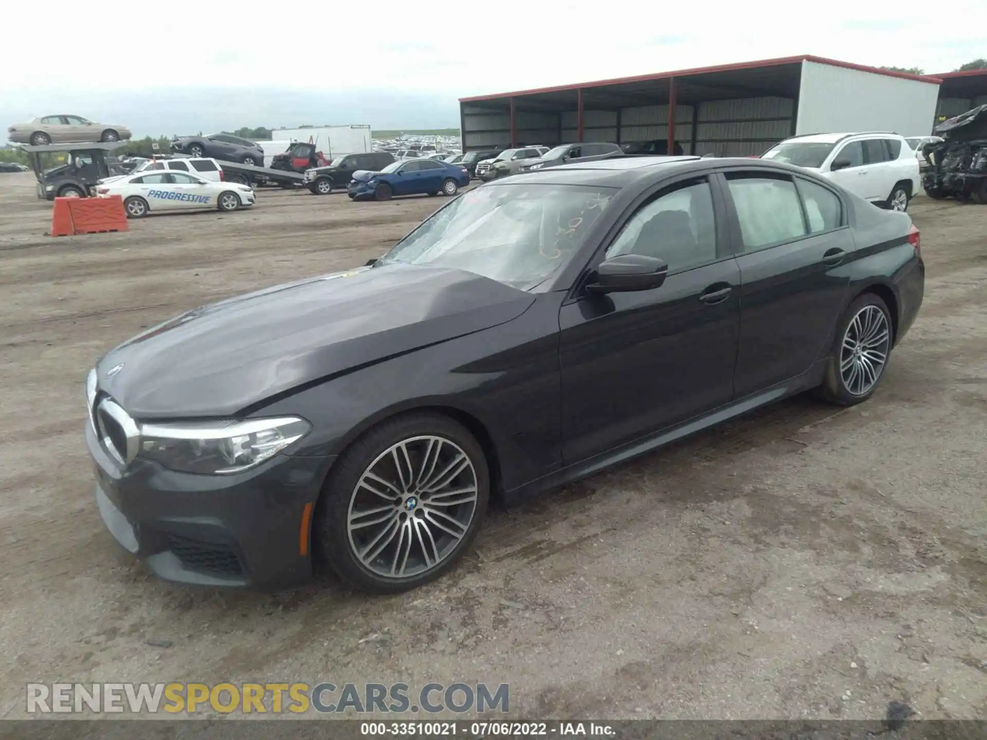 2 Photograph of a damaged car WBAJS3C06LCE01776 BMW 5 SERIES 2020