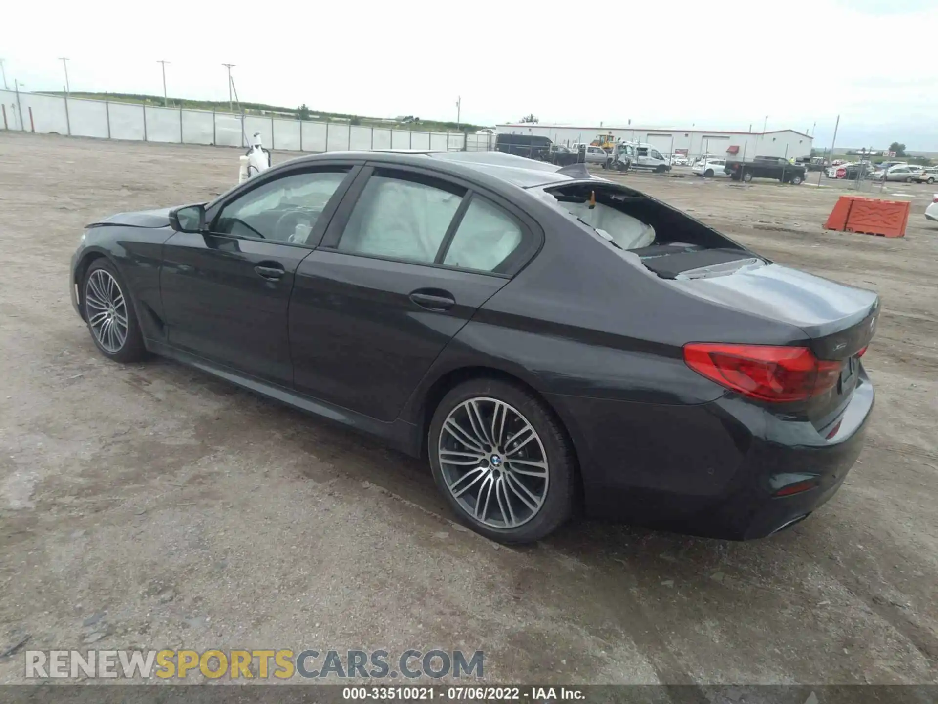 3 Photograph of a damaged car WBAJS3C06LCE01776 BMW 5 SERIES 2020