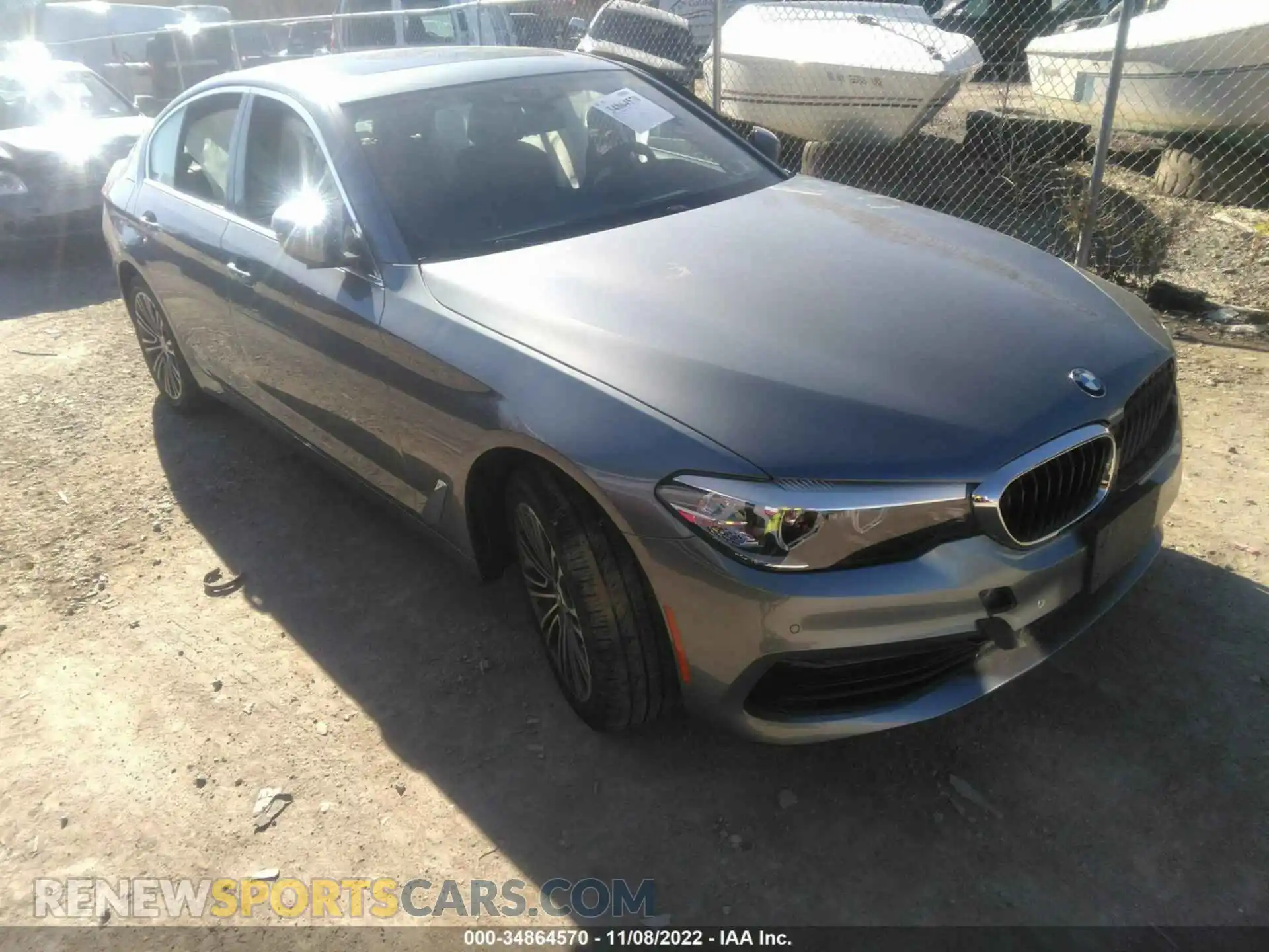 1 Photograph of a damaged car WBAJS3C06LCE40951 BMW 5 SERIES 2020