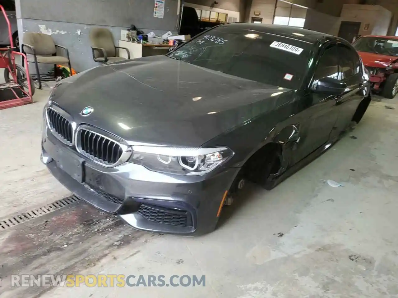 1 Photograph of a damaged car WBAJS3C06LCE60584 BMW 5 SERIES 2020