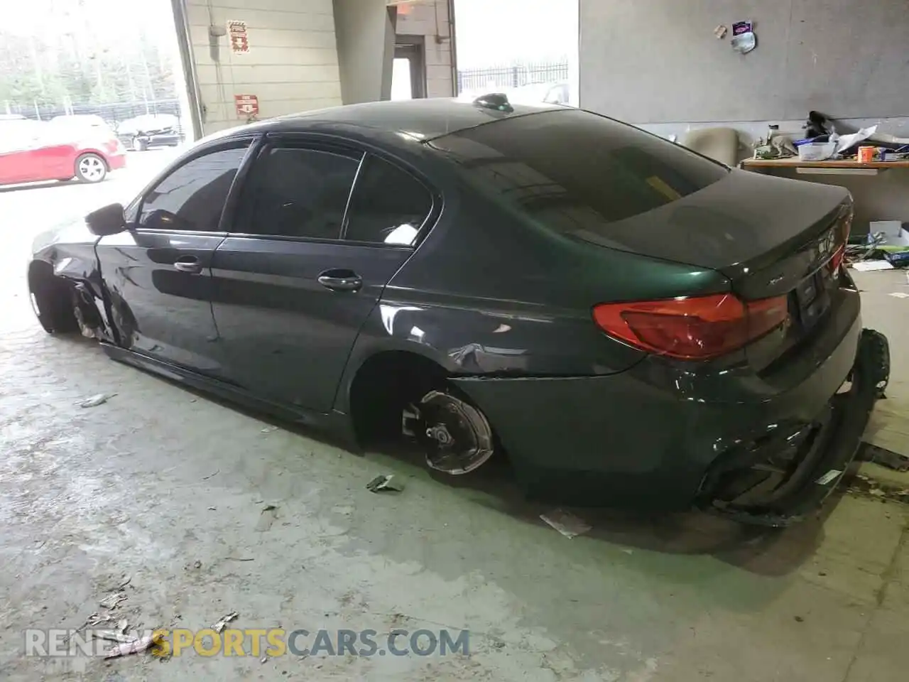 2 Photograph of a damaged car WBAJS3C06LCE60584 BMW 5 SERIES 2020
