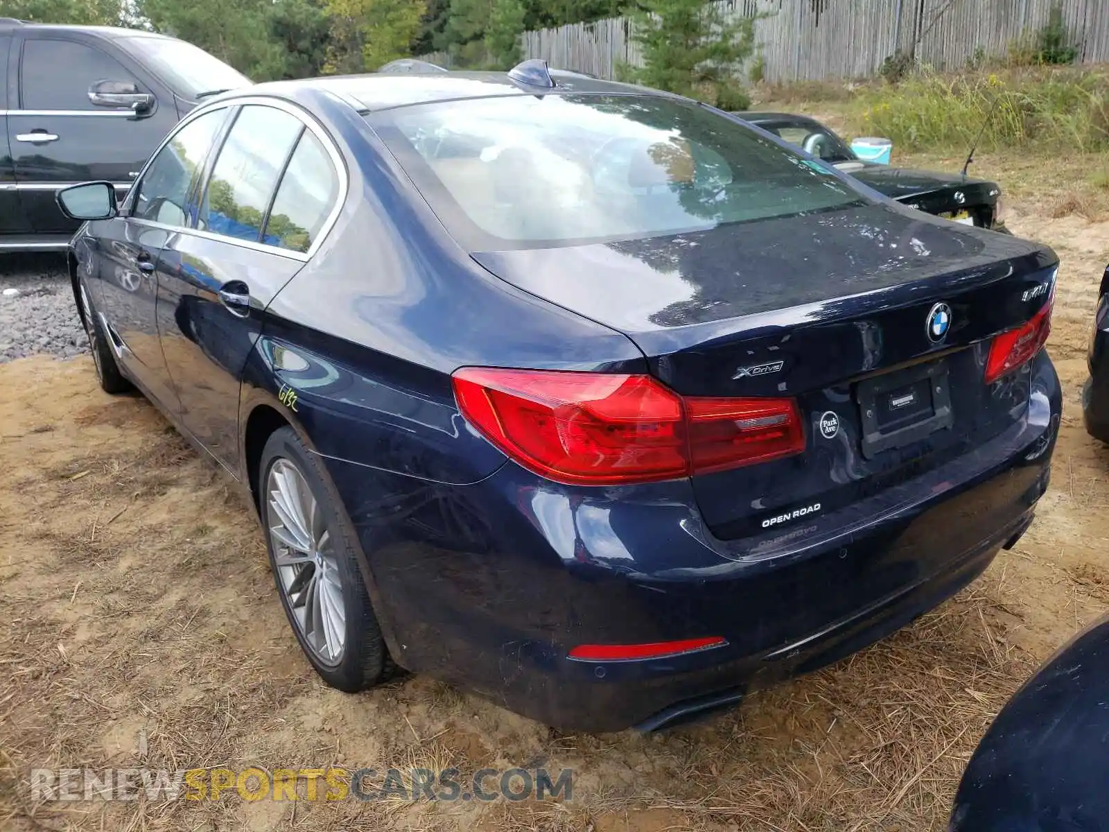 3 Photograph of a damaged car WBAJS3C08LWW69496 BMW 5 SERIES 2020