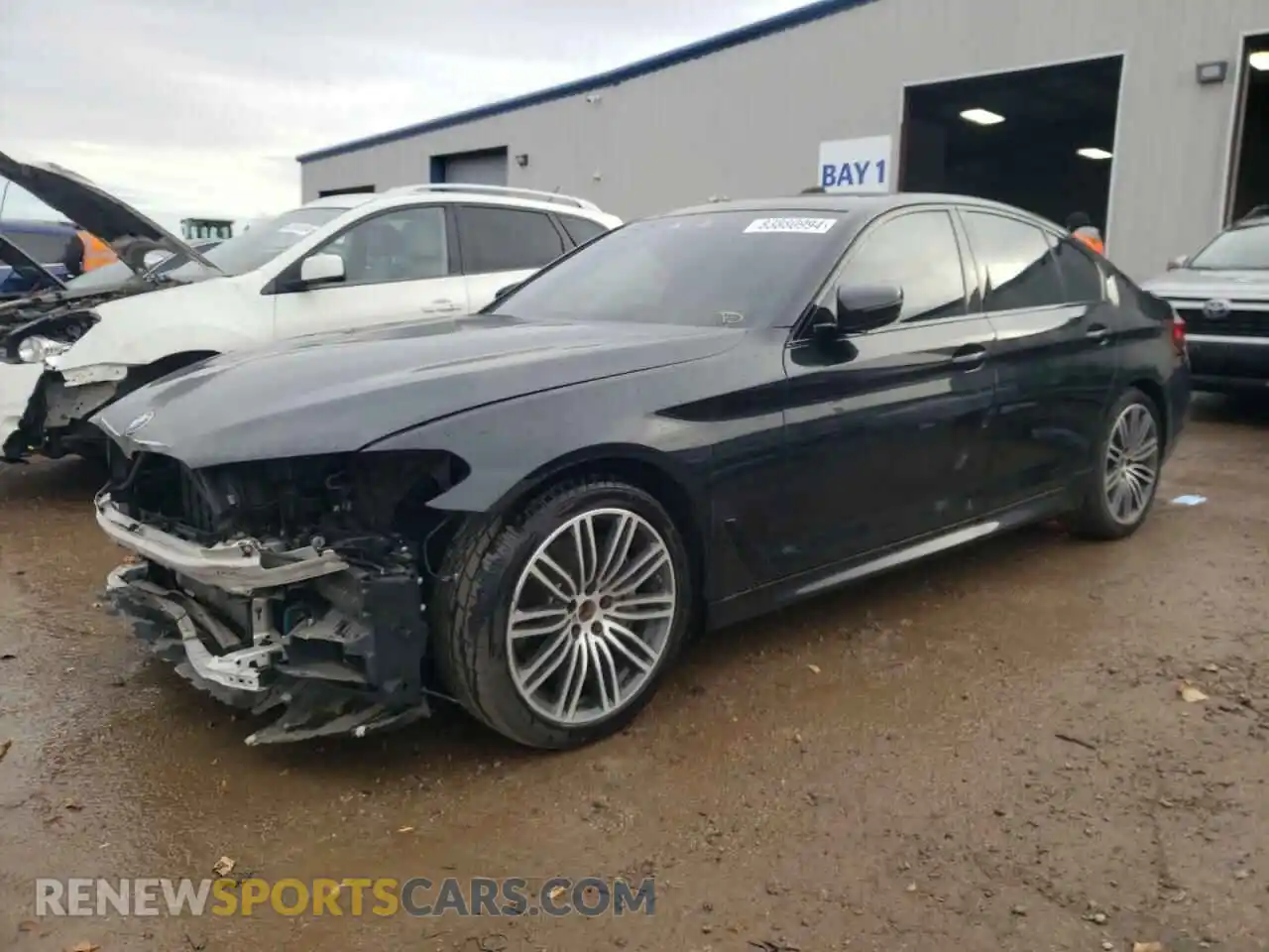 1 Photograph of a damaged car WBAJS3C0XLCD71679 BMW 5 SERIES 2020
