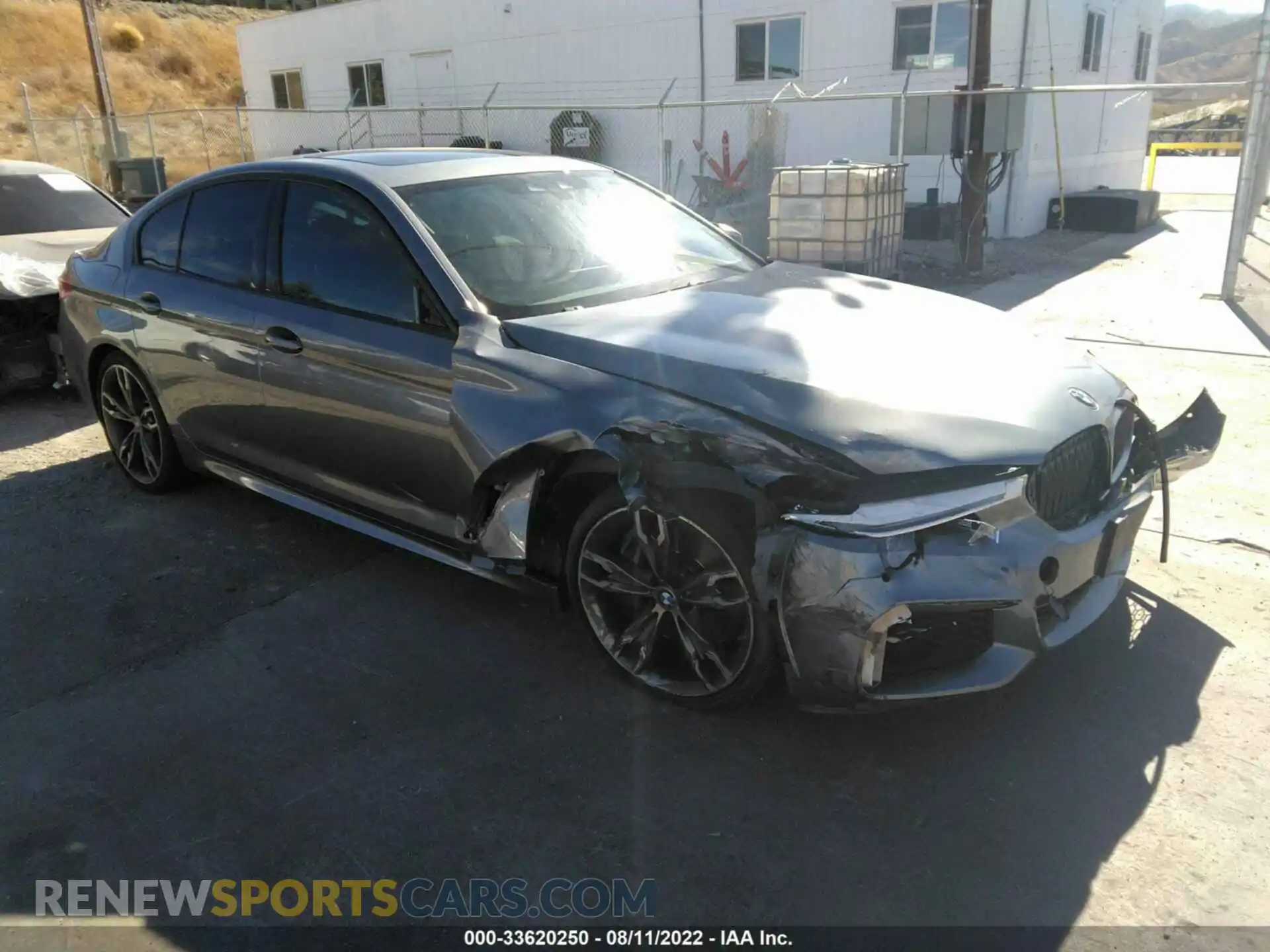 1 Photograph of a damaged car WBAJS7C03LCD47487 BMW 5 SERIES 2020