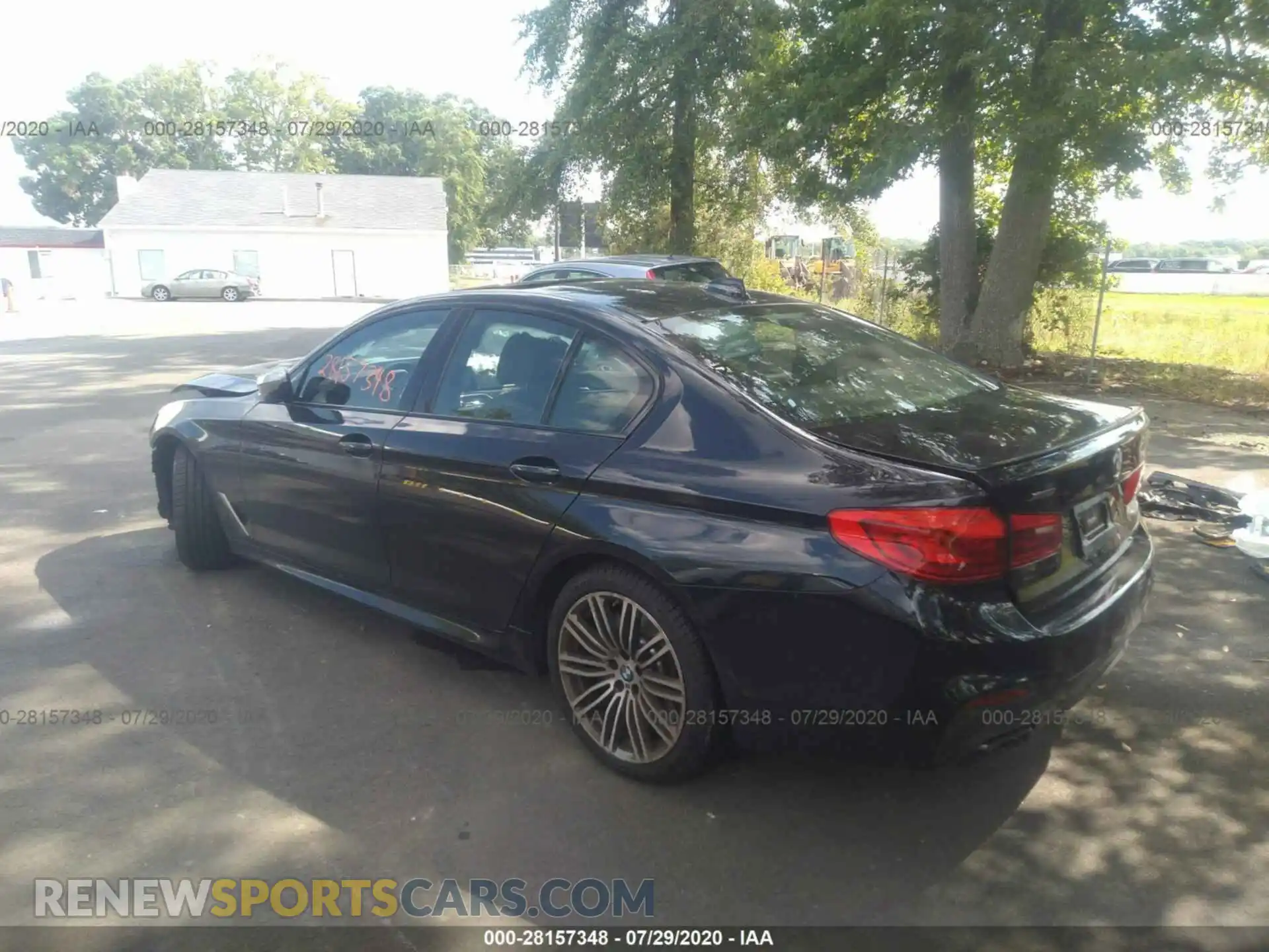 3 Photograph of a damaged car WBAJS7C05LCD90499 BMW 5 SERIES 2020