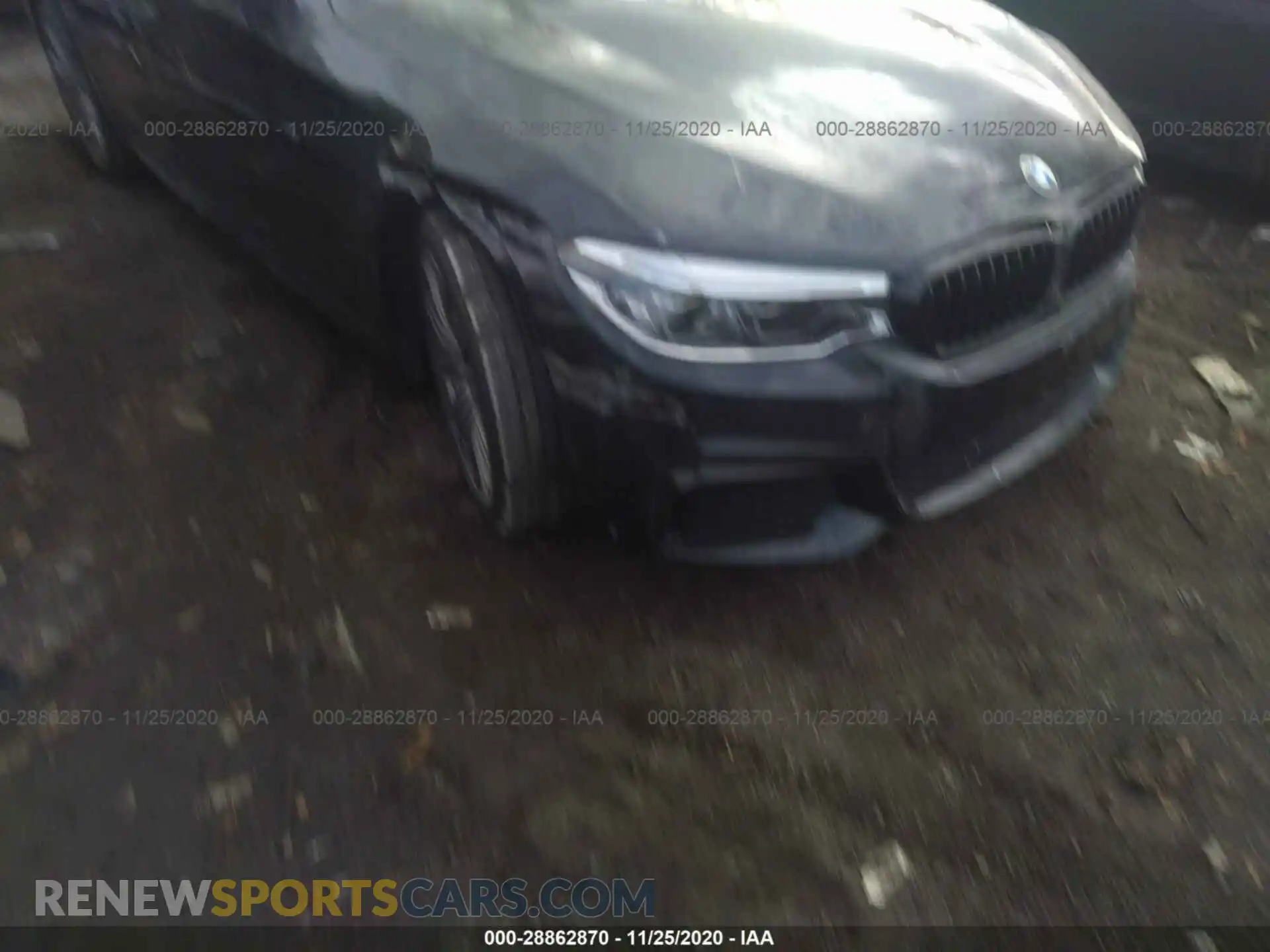 1 Photograph of a damaged car WBAJS7C07LCD85515 BMW 5 SERIES 2020