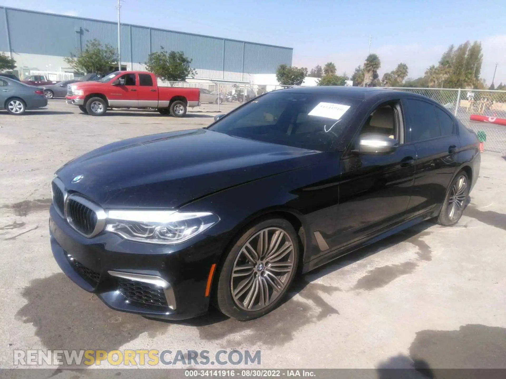 2 Photograph of a damaged car WBAJS7C09LCD02828 BMW 5 SERIES 2020