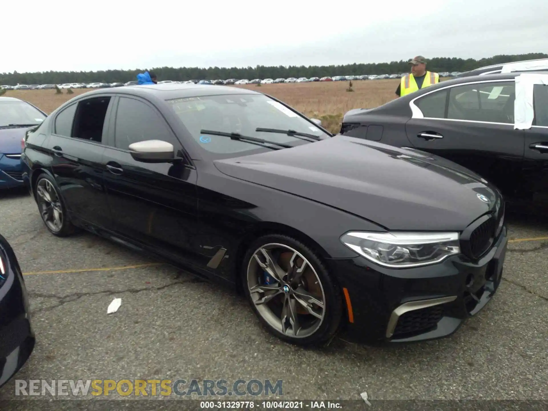1 fotografías del automóvil dañado WBAJS7C09LCD45825 BMW 5 SERIES 2020
