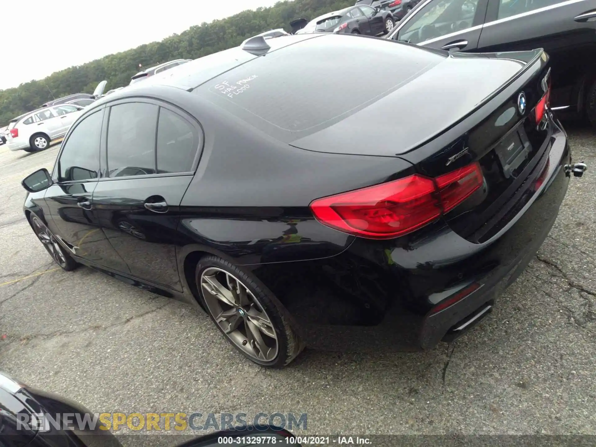 3 fotografías del automóvil dañado WBAJS7C09LCD45825 BMW 5 SERIES 2020