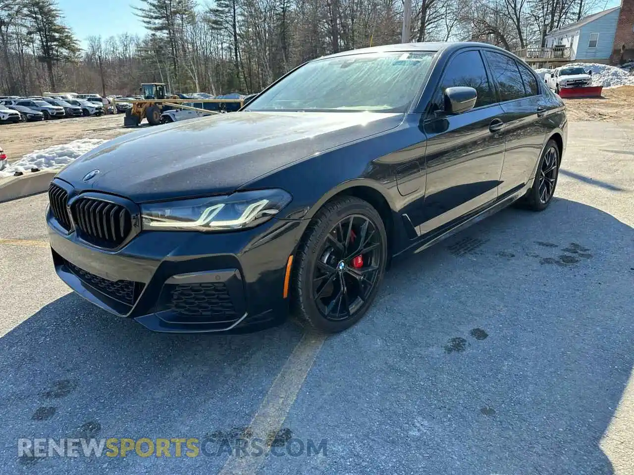 1 Фотография поврежденного автомобиля WBA13AG00MCG70580 BMW 5 SERIES 2021
