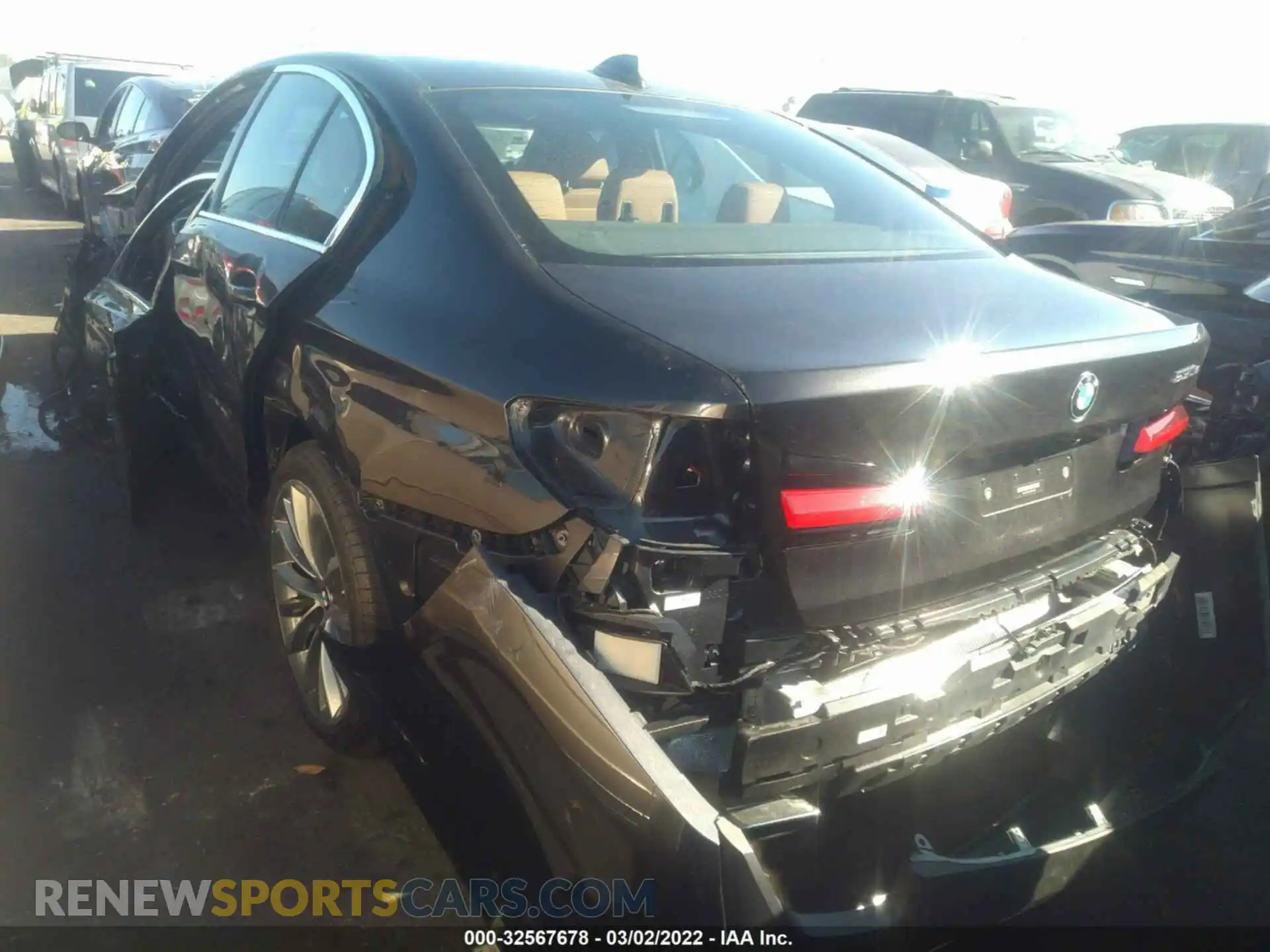 3 Photograph of a damaged car WBA13AG05MCG90212 BMW 5 SERIES 2021