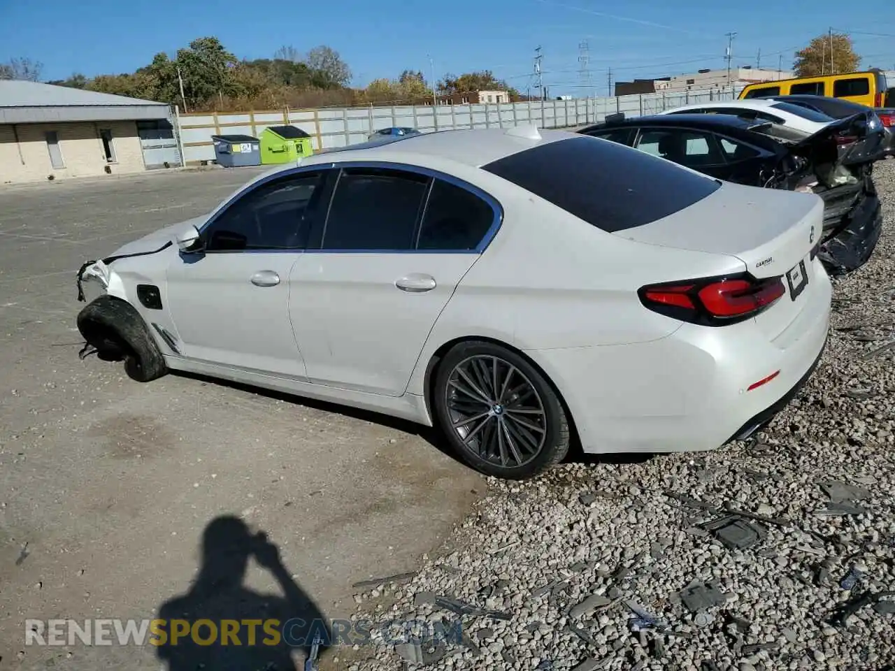 2 Photograph of a damaged car WBA13AG08MCF72963 BMW 5 SERIES 2021