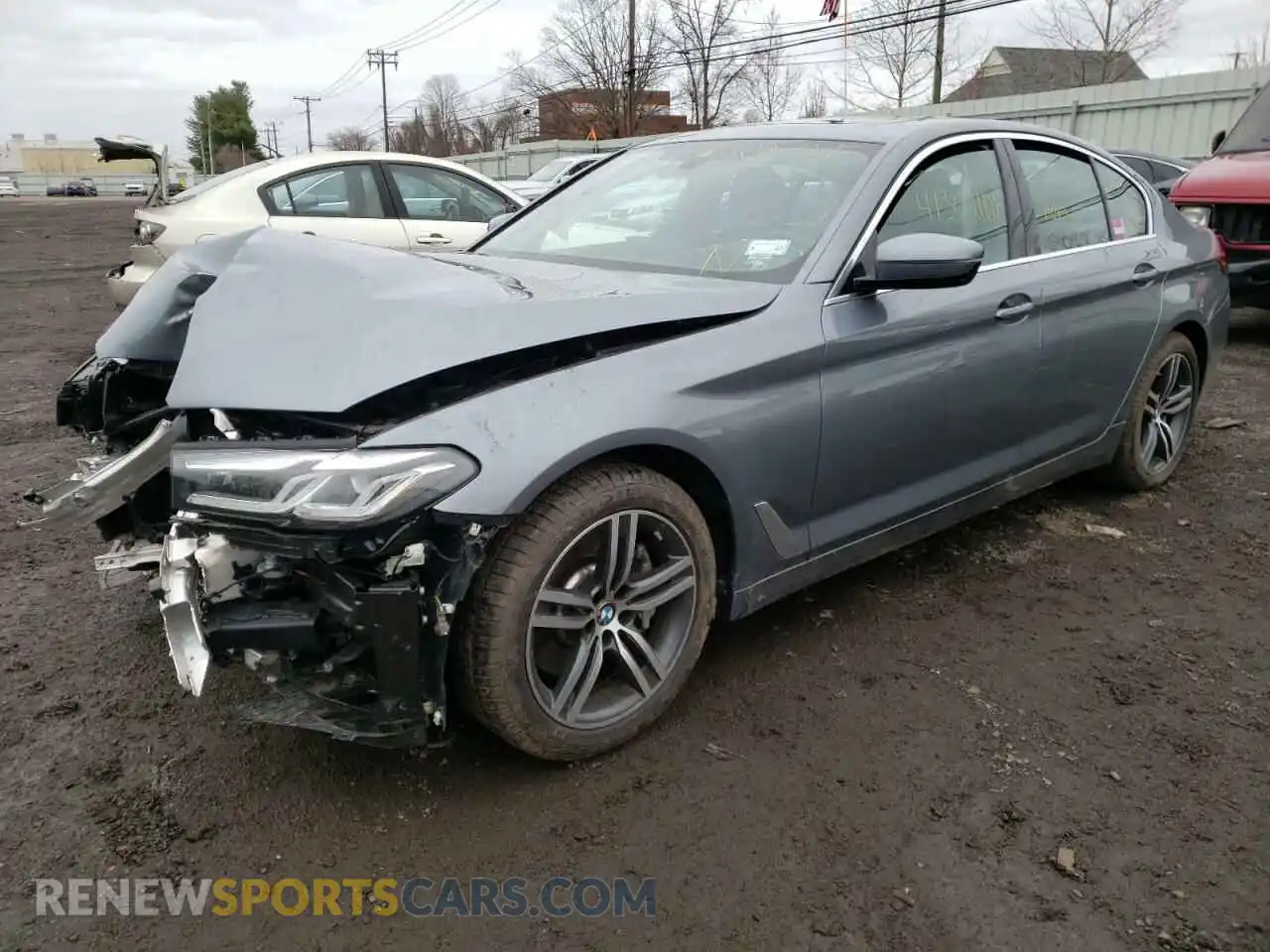 2 Photograph of a damaged car WBA13BJ00MWX22736 BMW 5 SERIES 2021