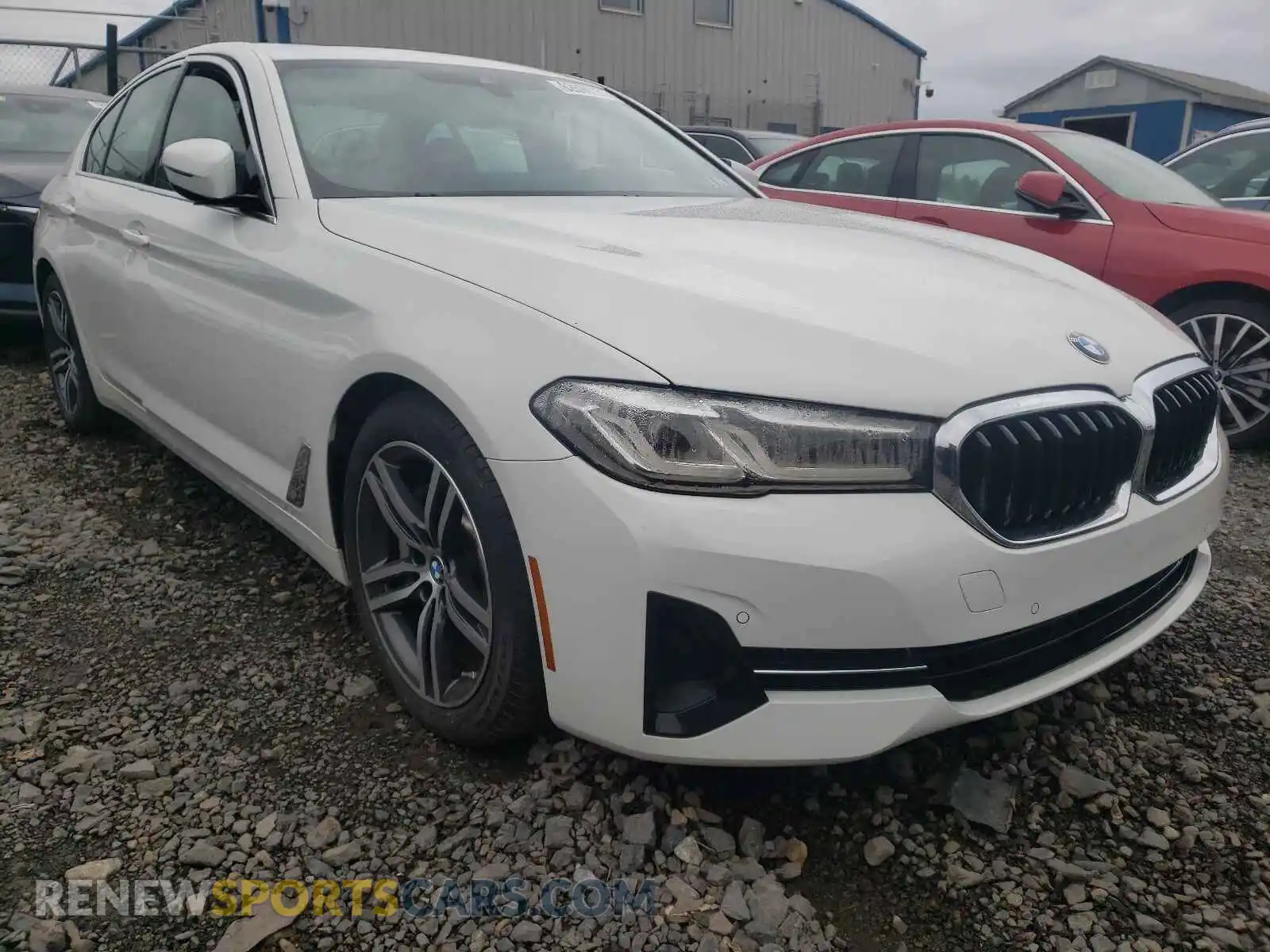 1 Photograph of a damaged car WBA13BJ01MCF47398 BMW 5 SERIES 2021