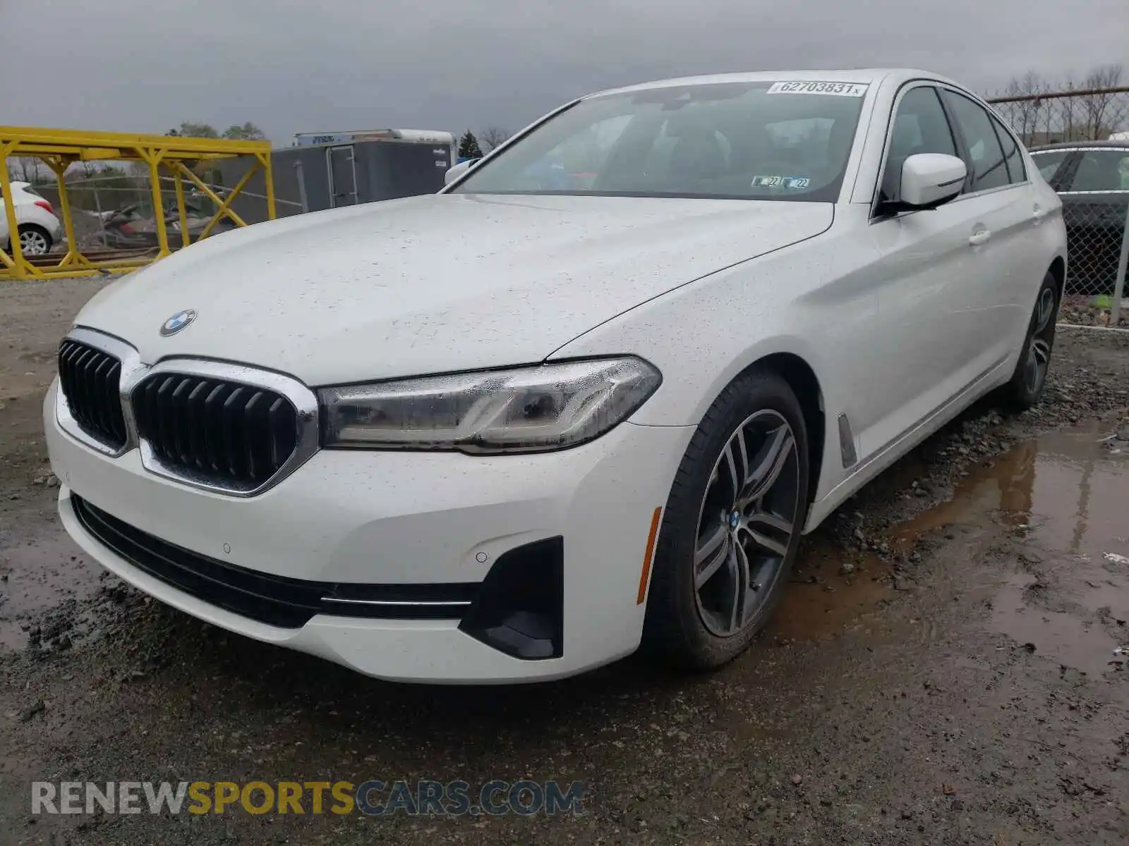 2 Photograph of a damaged car WBA13BJ03MWX00844 BMW 5 SERIES 2021