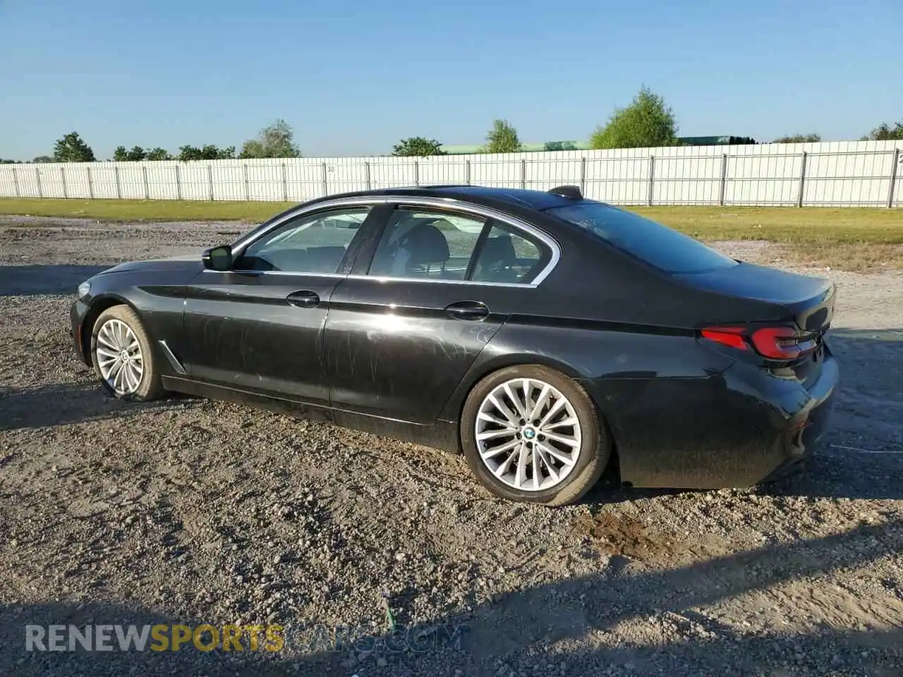 2 Photograph of a damaged car WBA13BJ03MWX18678 BMW 5 SERIES 2021