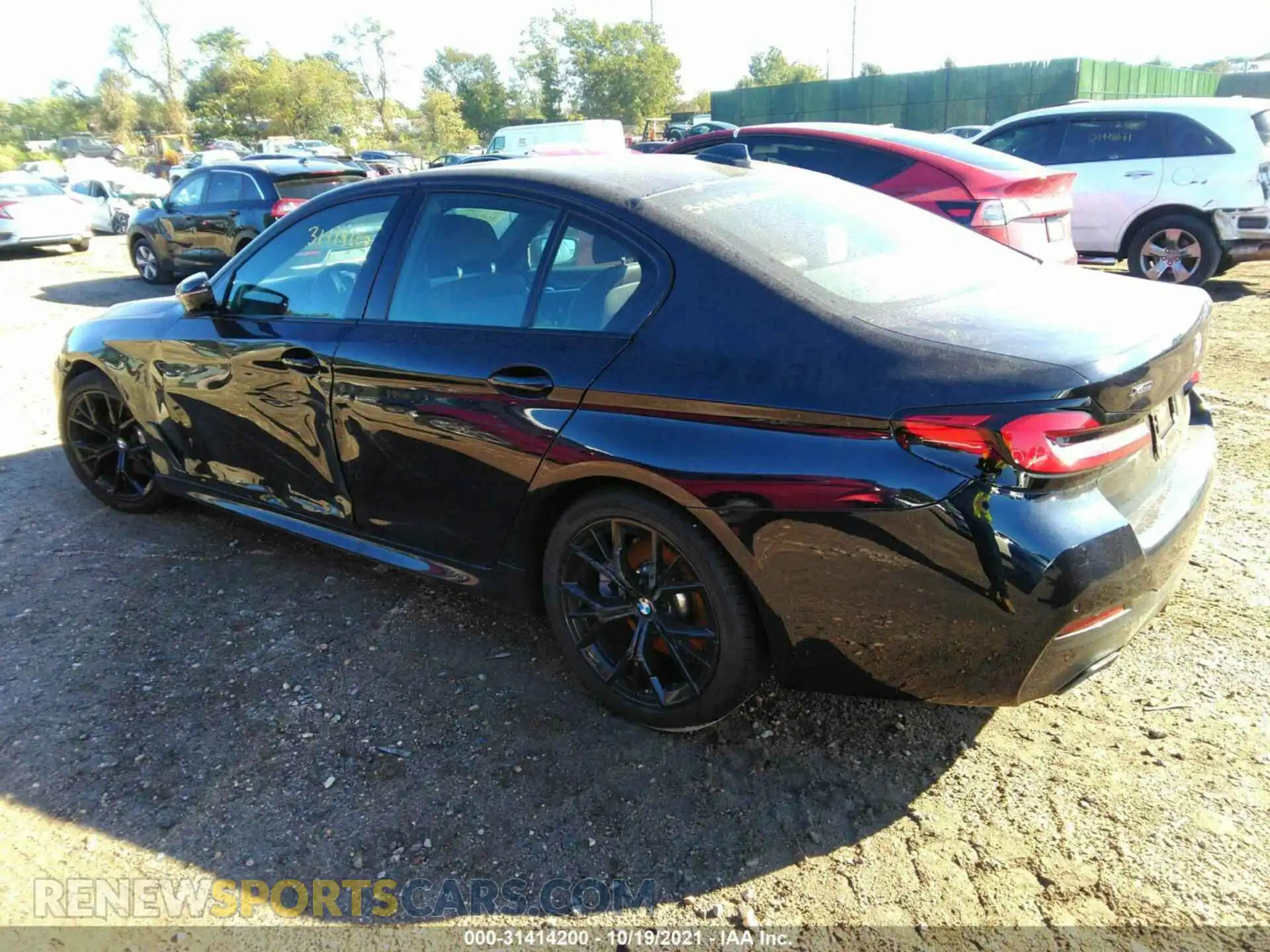 3 Photograph of a damaged car WBA13BJ03MWX26232 BMW 5 SERIES 2021