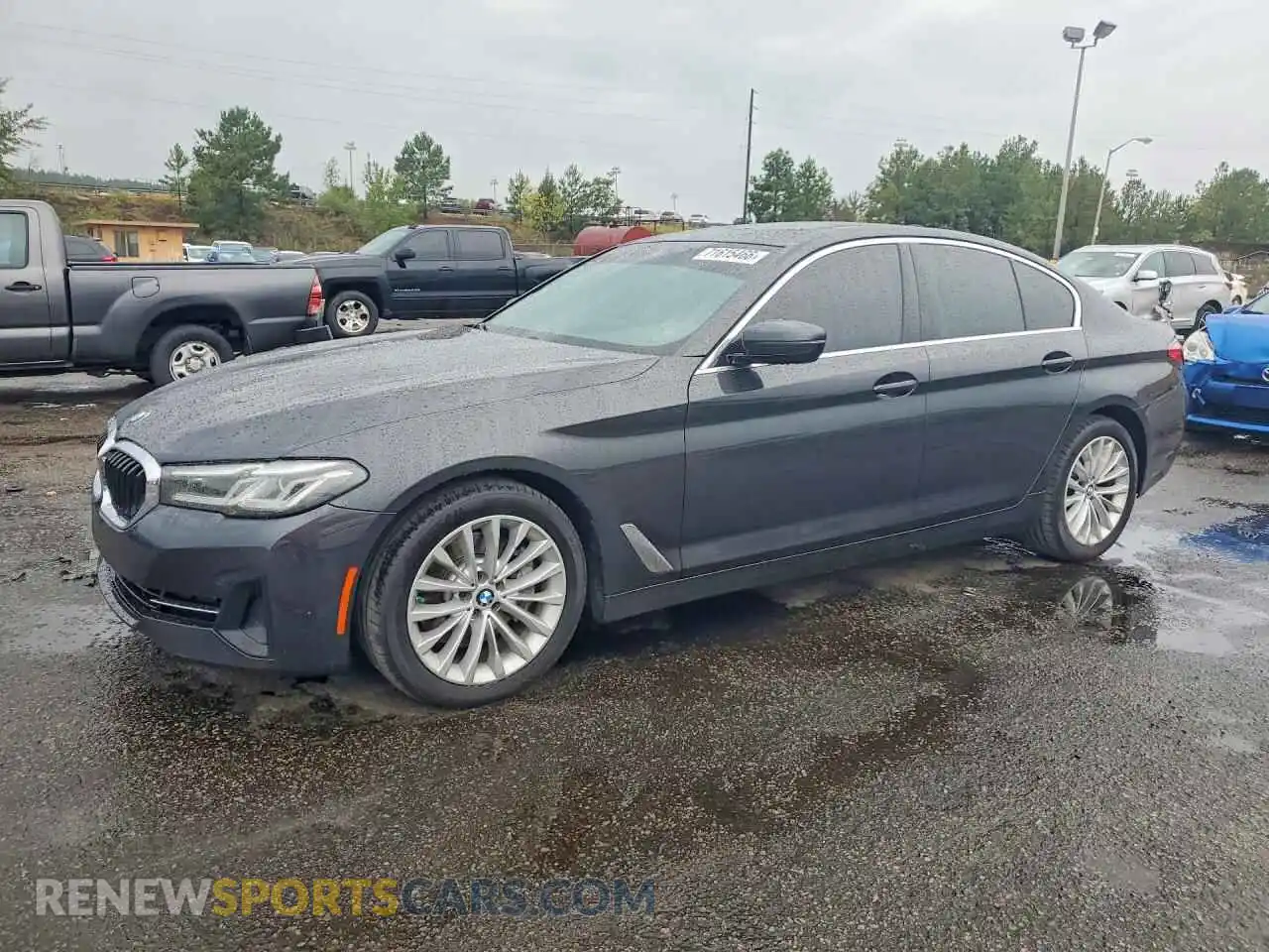 1 Photograph of a damaged car WBA13BJ04MCF62882 BMW 5 SERIES 2021
