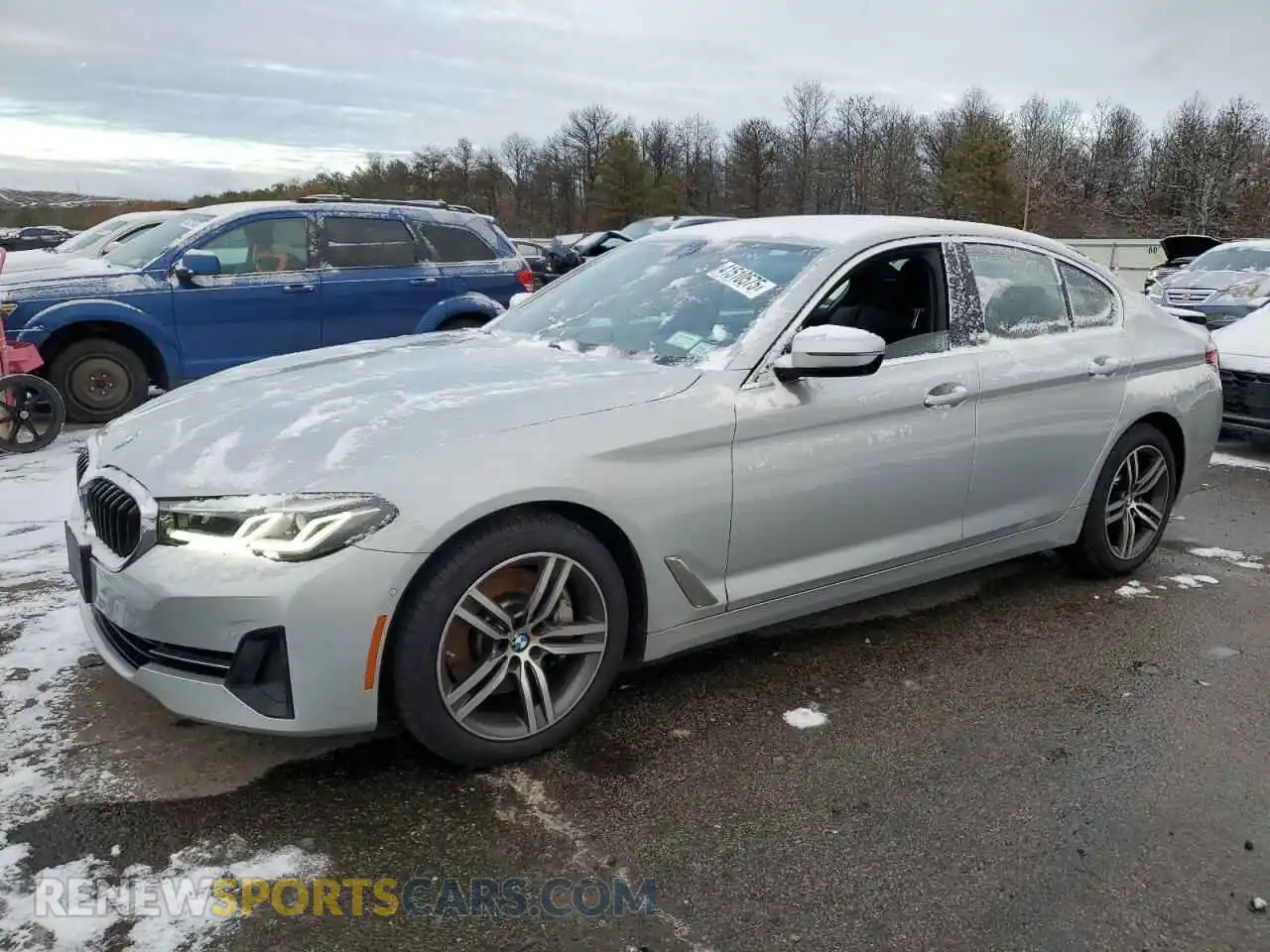 1 Фотография поврежденного автомобиля WBA13BJ04MWX20987 BMW 5 SERIES 2021