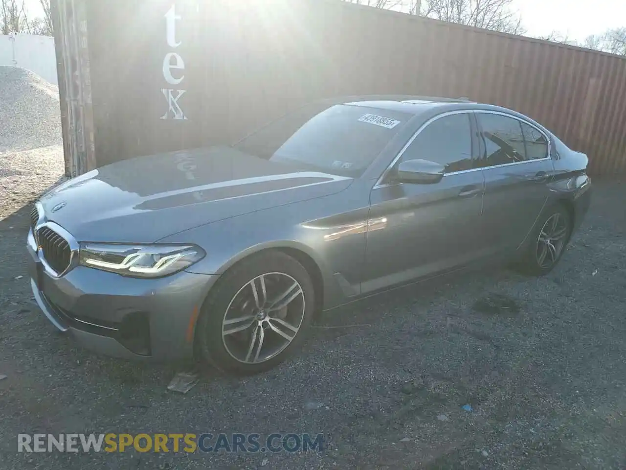 1 Photograph of a damaged car WBA13BJ06MCF12999 BMW 5 SERIES 2021