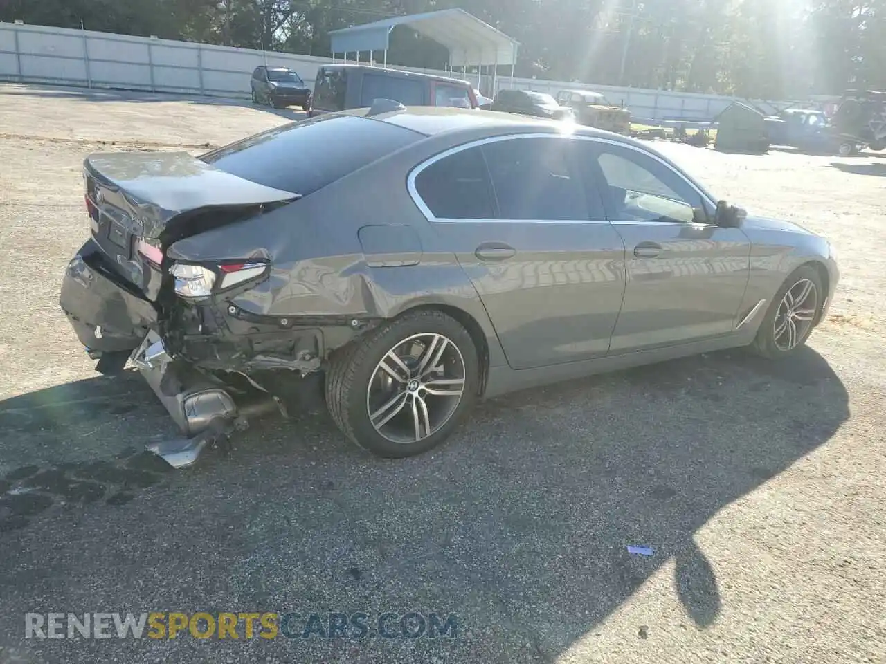 3 Photograph of a damaged car WBA13BJ06MWX03172 BMW 5 SERIES 2021