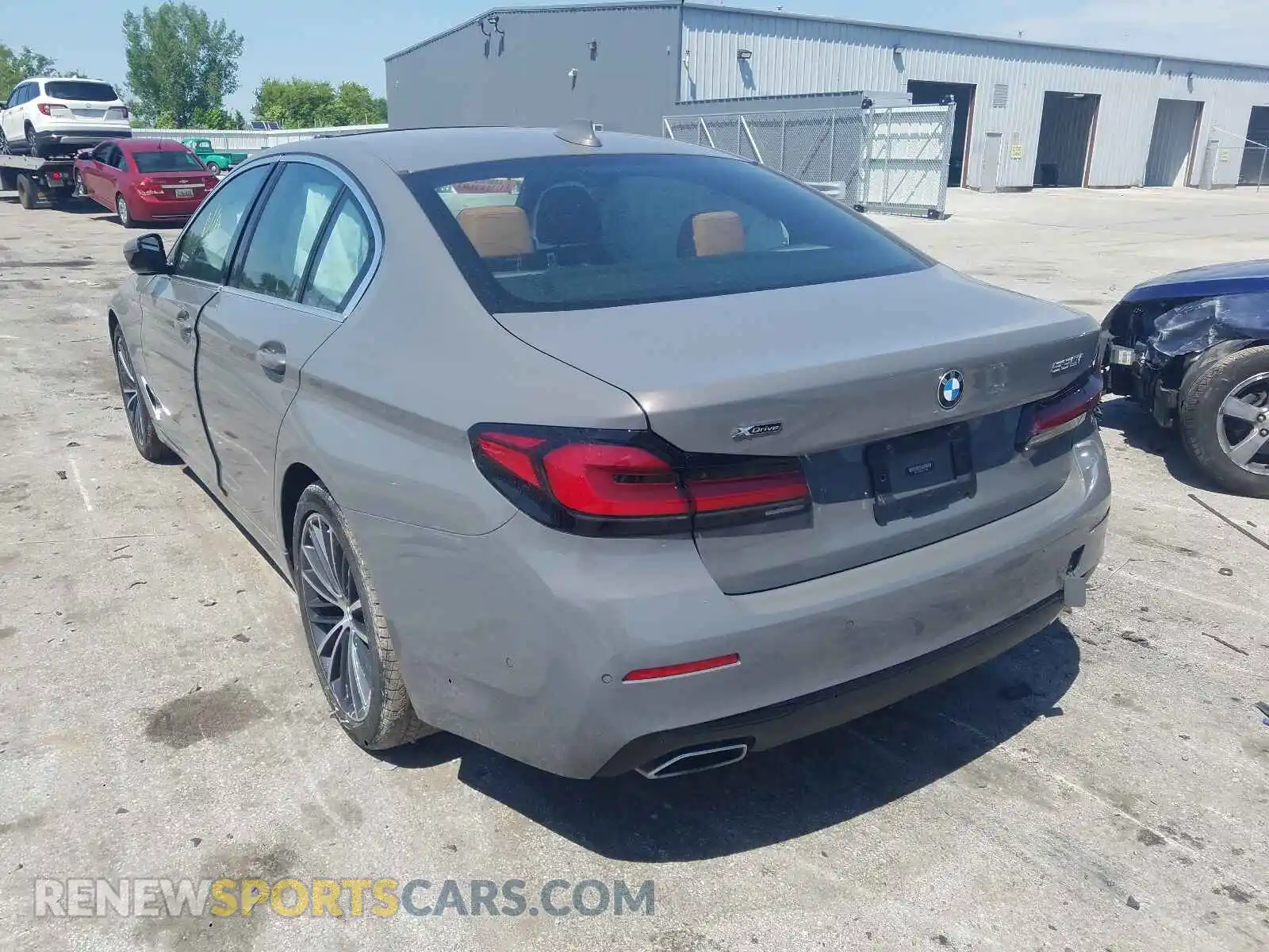 3 Photograph of a damaged car WBA13BJ07MCF53786 BMW 5 SERIES 2021