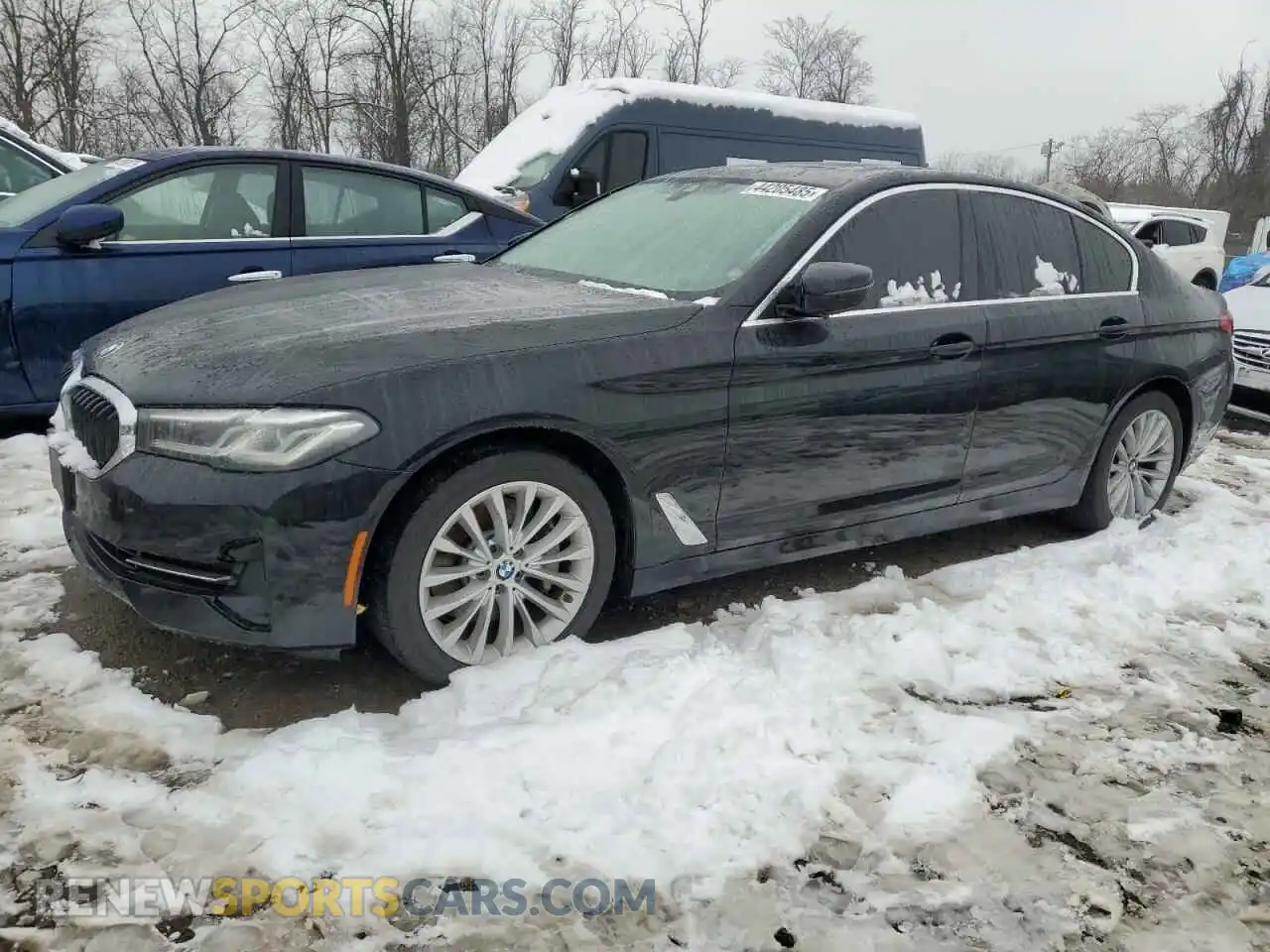 1 Photograph of a damaged car WBA13BJ07MCF68160 BMW 5 SERIES 2021