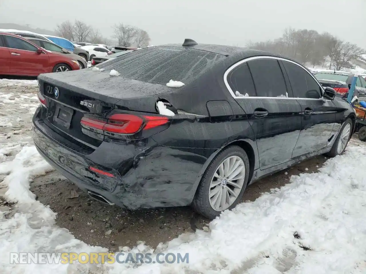 3 Photograph of a damaged car WBA13BJ07MCF68160 BMW 5 SERIES 2021