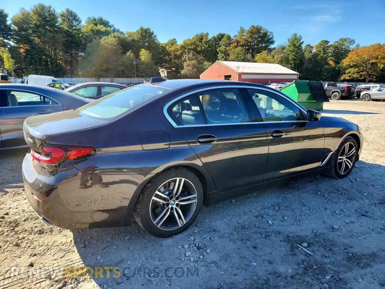 3 Photograph of a damaged car WBA13BJ07MWW93669 BMW 5 SERIES 2021
