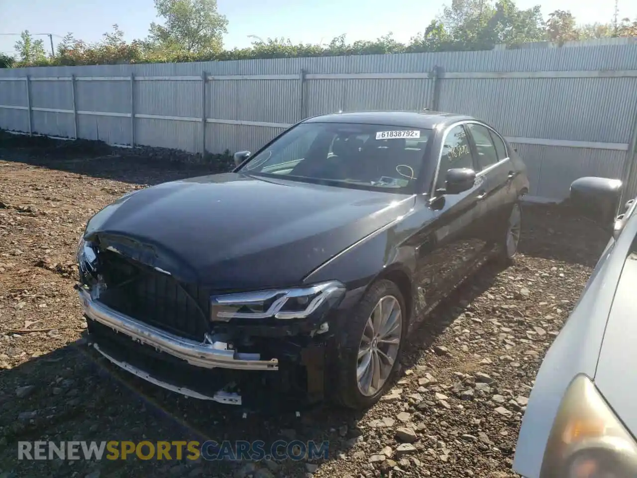 2 Photograph of a damaged car WBA33AG07MCH29763 BMW 5 SERIES 2021