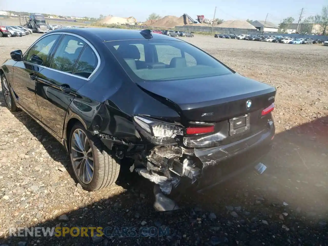 3 Photograph of a damaged car WBA33AG07MCH29763 BMW 5 SERIES 2021