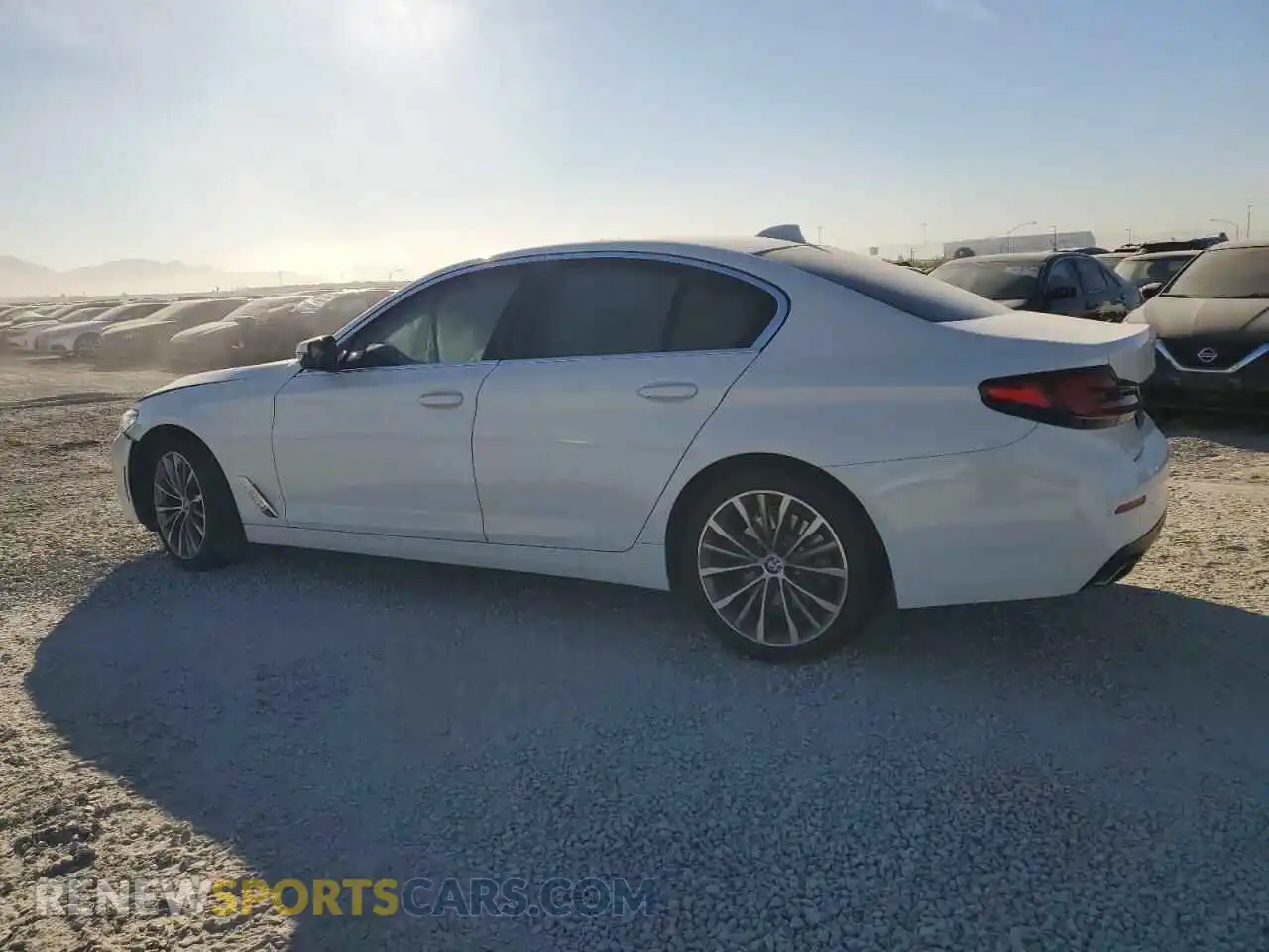 2 Photograph of a damaged car WBA53BH00MCF79461 BMW 5 SERIES 2021