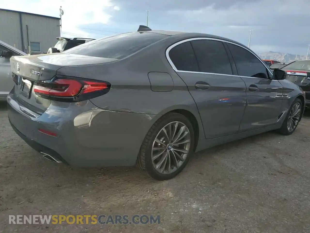 3 Photograph of a damaged car WBA53BH01MWW91021 BMW 5 SERIES 2021