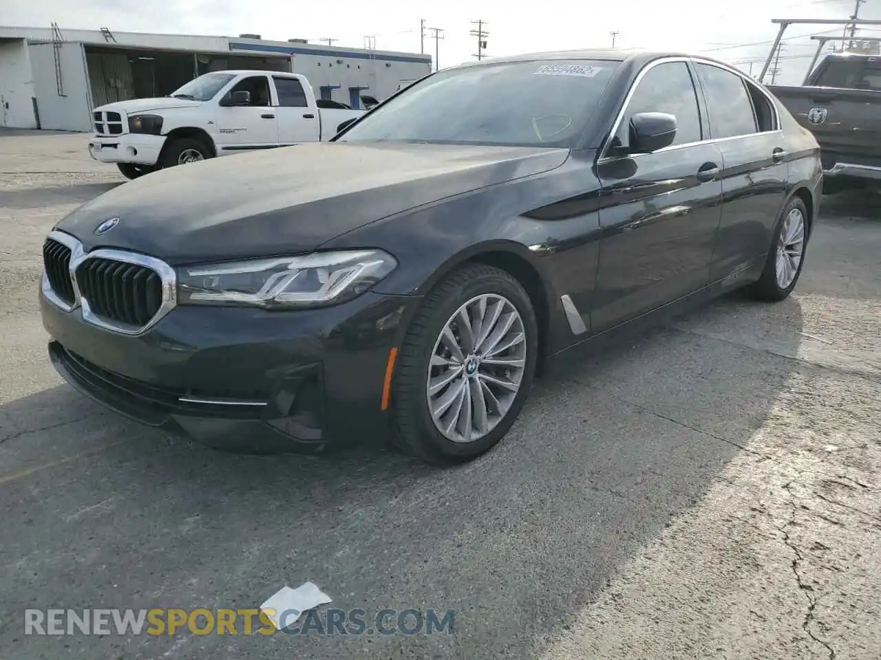 2 Photograph of a damaged car WBA53BH01MWX09680 BMW 5 SERIES 2021