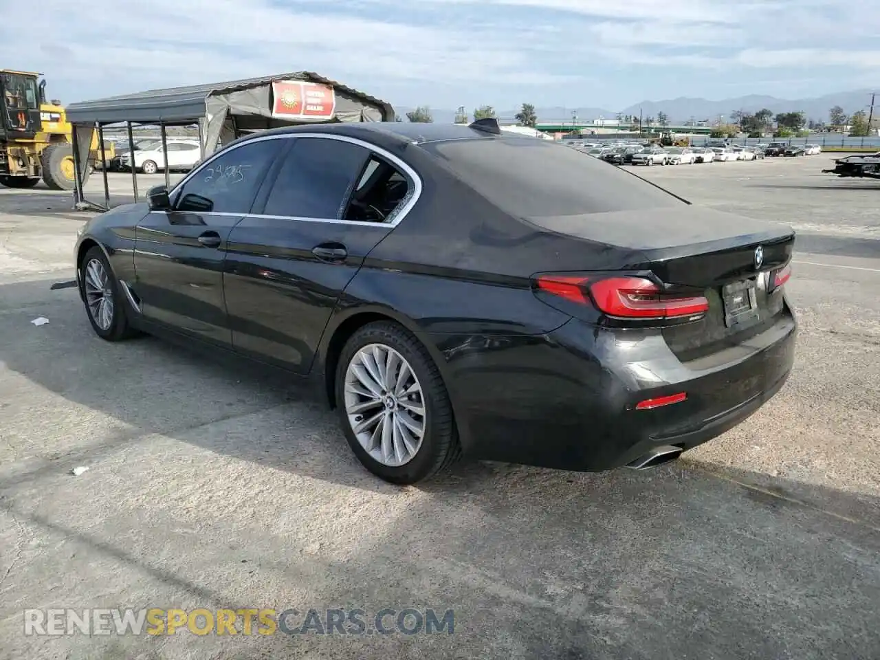3 Photograph of a damaged car WBA53BH01MWX09680 BMW 5 SERIES 2021