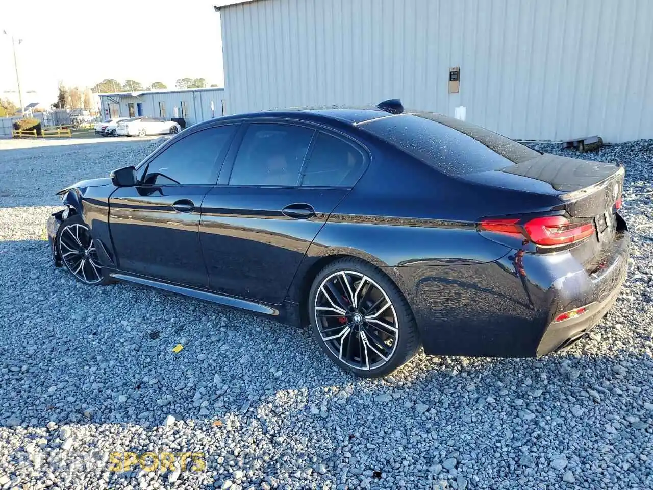 2 Photograph of a damaged car WBA53BH02MWX20266 BMW 5 SERIES 2021