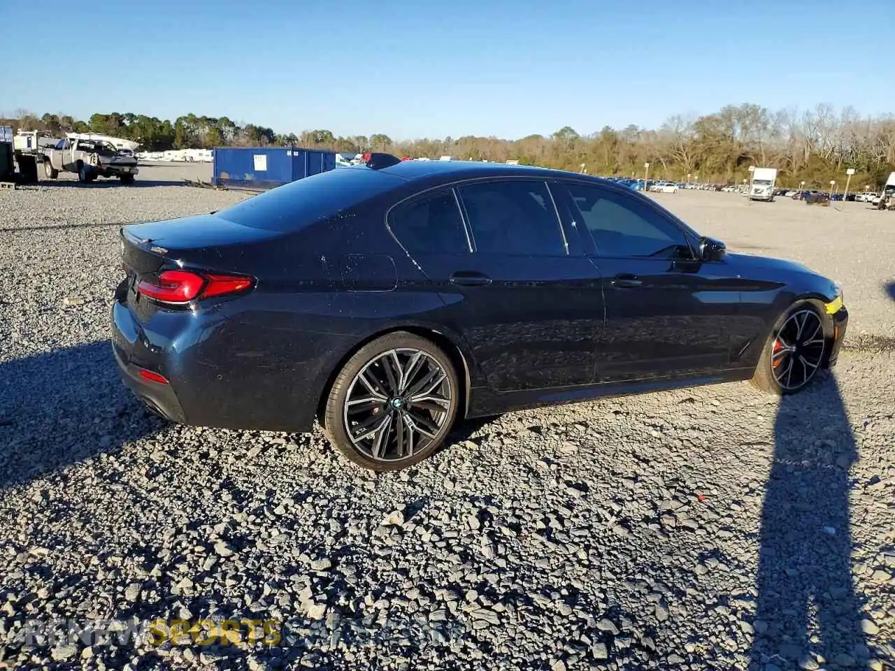 3 Photograph of a damaged car WBA53BH02MWX20266 BMW 5 SERIES 2021