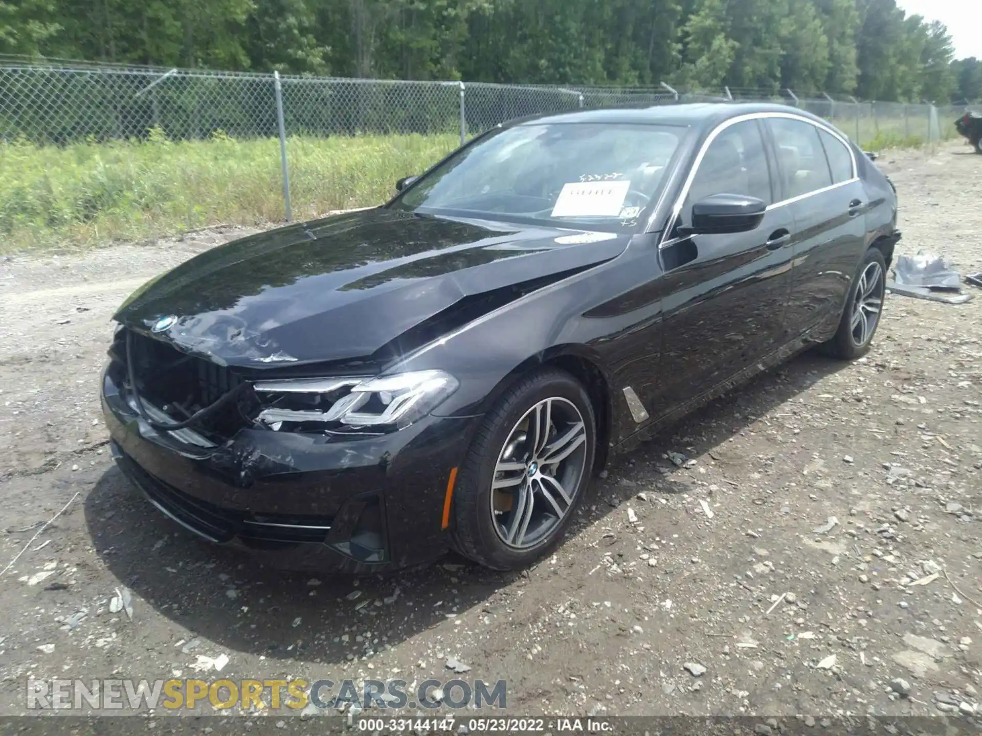 2 Photograph of a damaged car WBA53BH03MCF06701 BMW 5 SERIES 2021