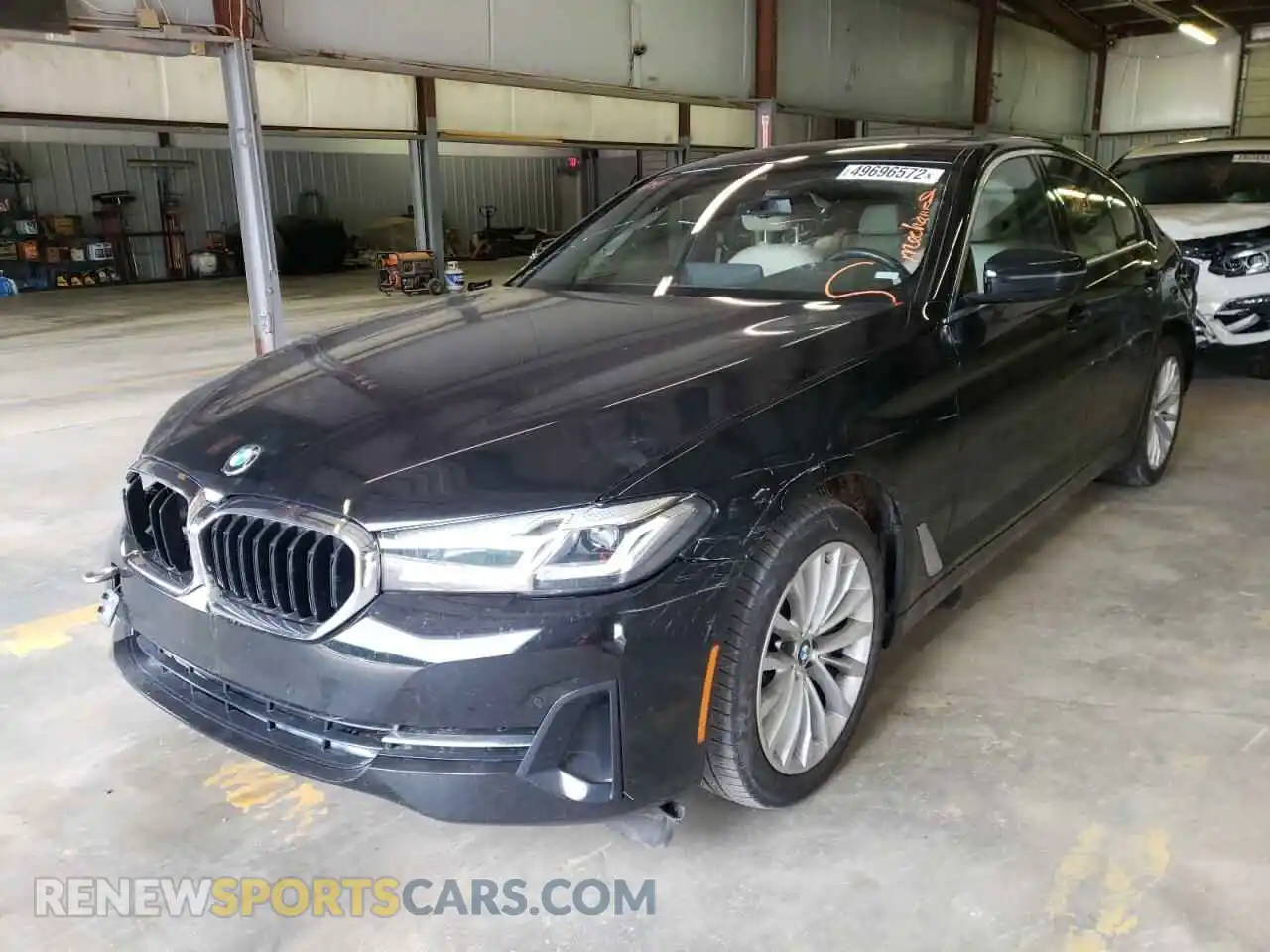 2 Photograph of a damaged car WBA53BH03MCF88171 BMW 5 SERIES 2021