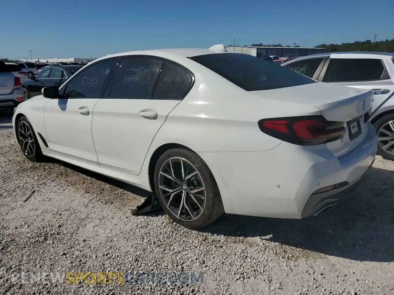 2 Photograph of a damaged car WBA53BH04MWW95905 BMW 5 SERIES 2021