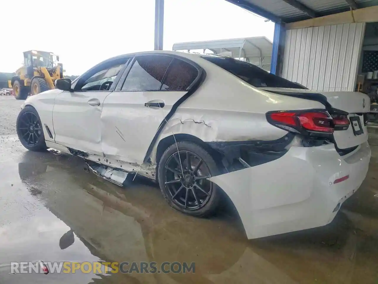 2 Photograph of a damaged car WBA53BH04MWX29485 BMW 5 SERIES 2021